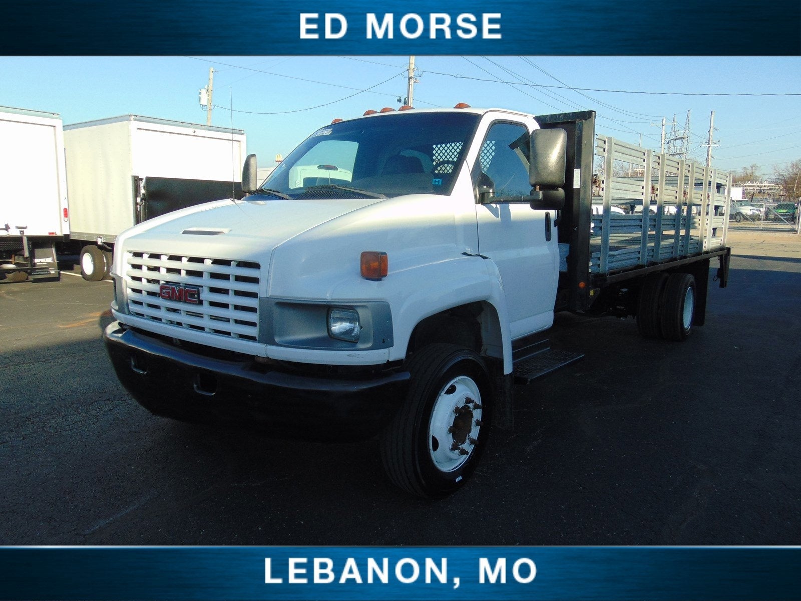 2005 GMC TC5500 18&#39; Flat Bed W/ Removable Sides &amp; Liftgate