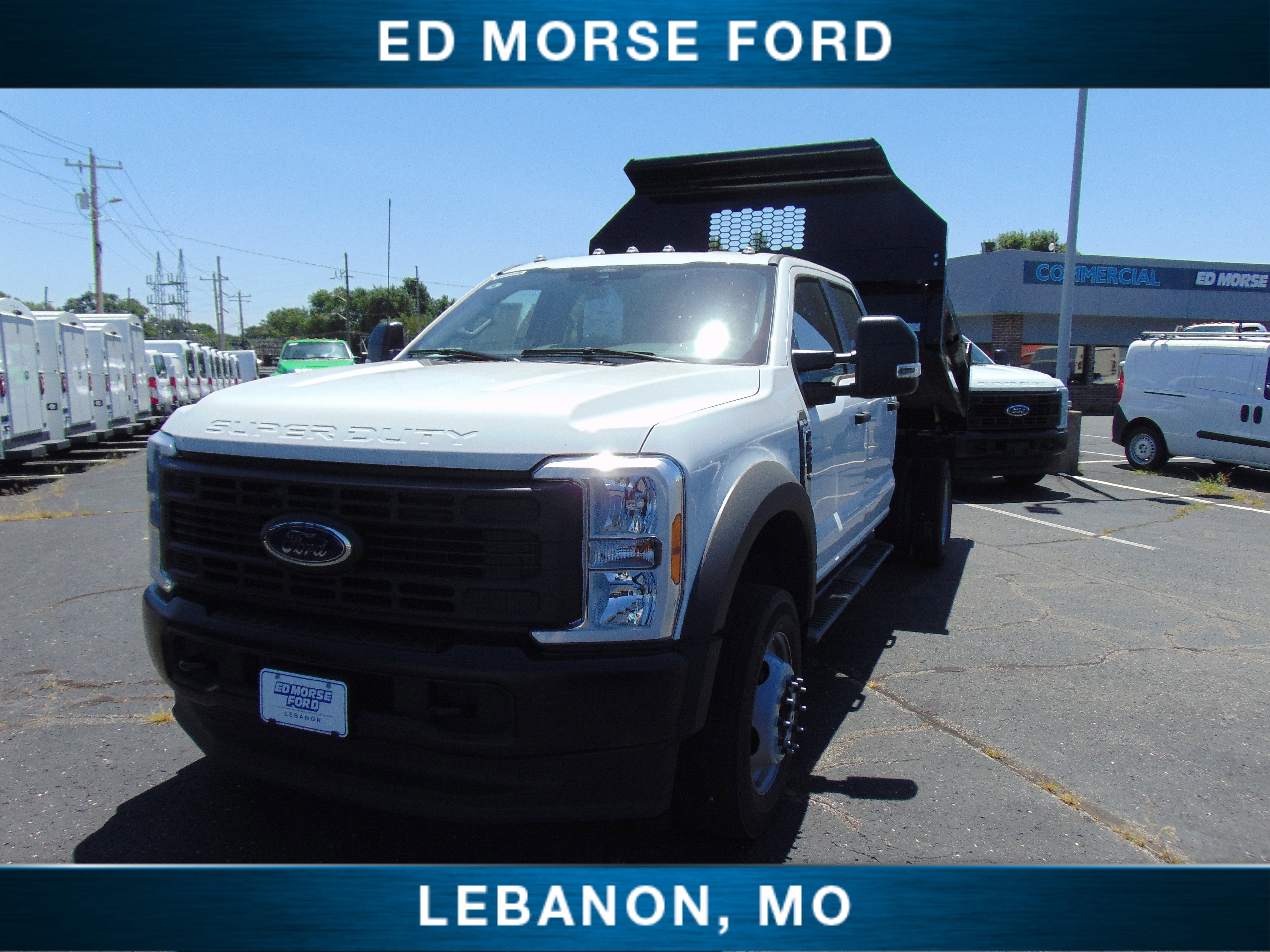 2024 Ford Super Duty F-550 DRW XL KNAPHEIDE 9' CONTRACTOR DUMP BED