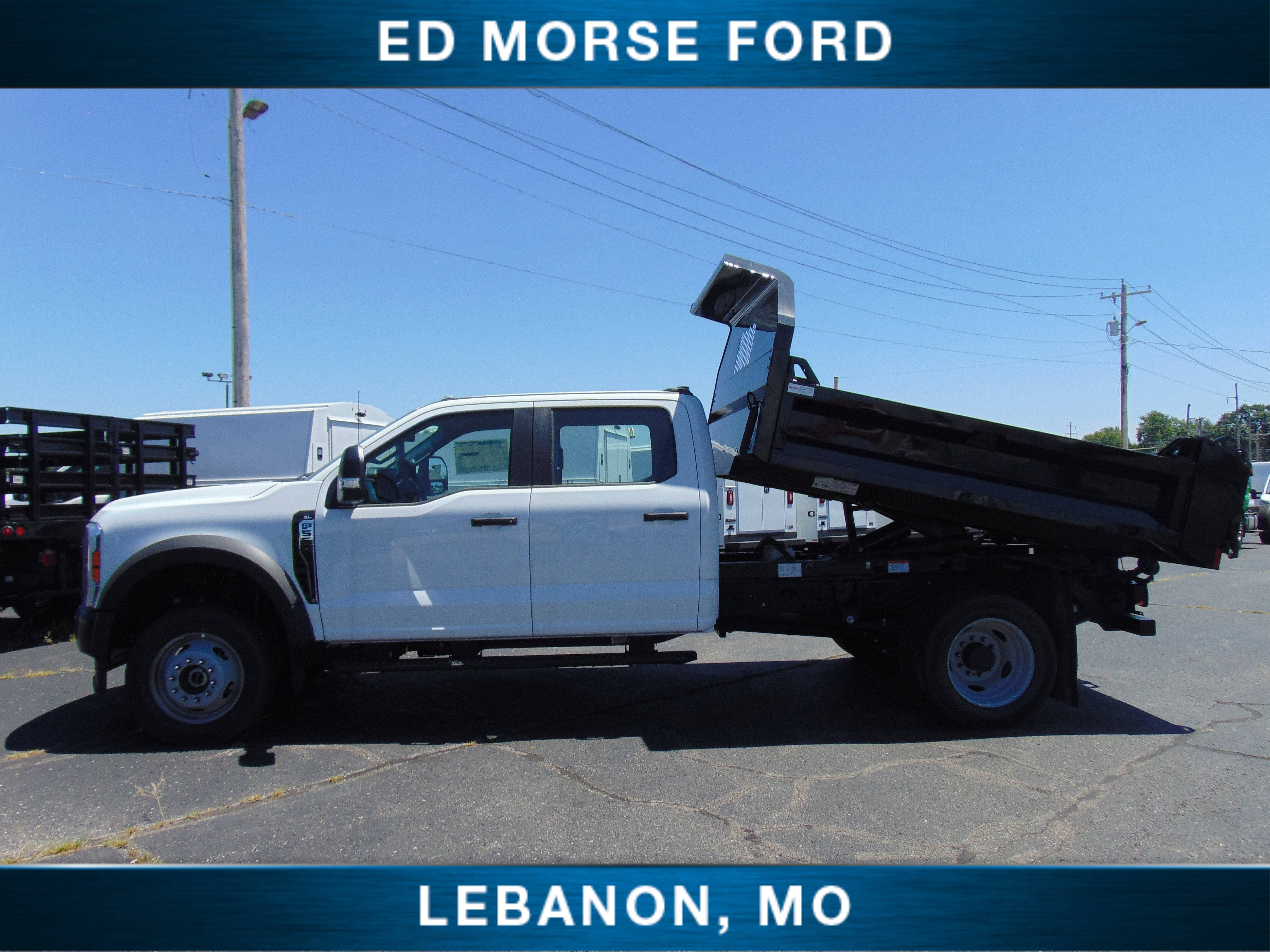2024 Ford Super Duty F-550 DRW XL KNAPHEIDE 9' CONTRACTOR DUMP BED