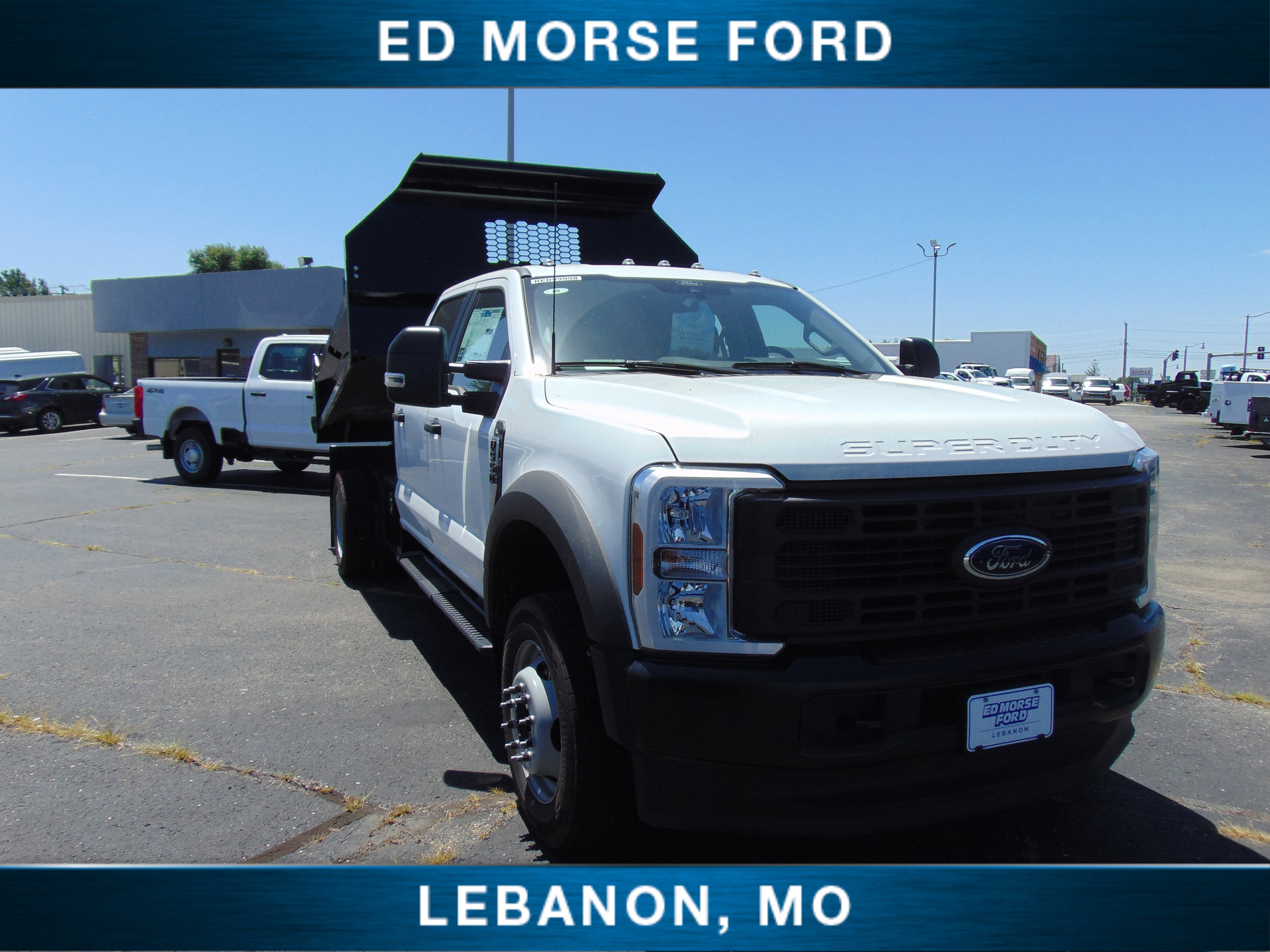 2024 Ford Super Duty F-550 DRW XL KNAPHEIDE 9' CONTRACTOR DUMP BED