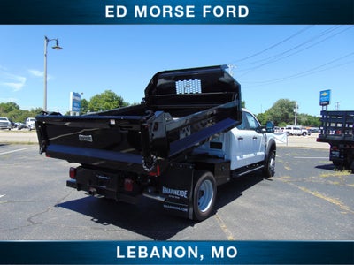 2024 Ford Super Duty F-550 DRW XL KNAPHEIDE 9' CONTRACTOR DUMP BED