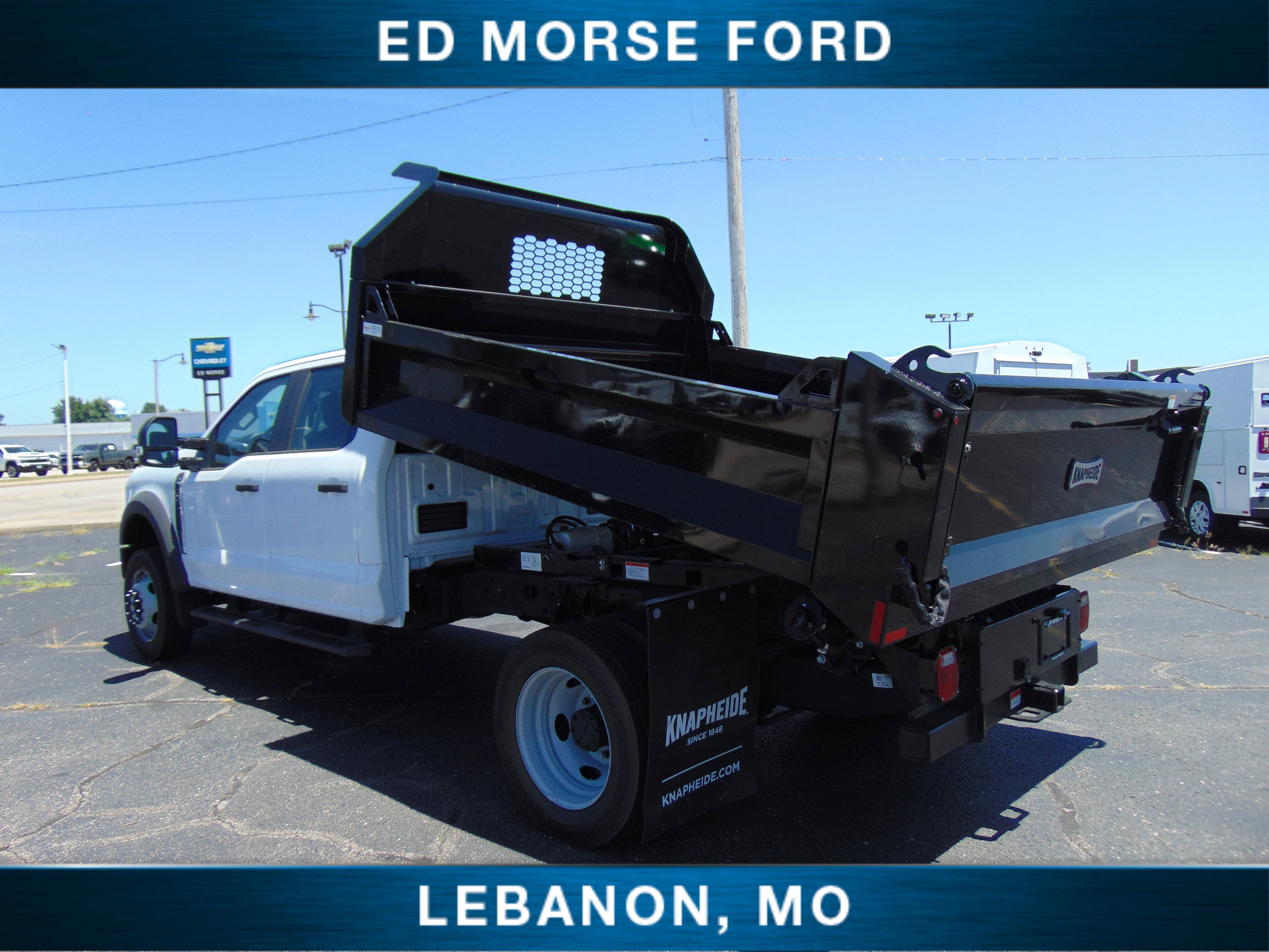 2024 Ford Super Duty F-550 DRW XL KNAPHEIDE 9' CONTRACTOR DUMP BED