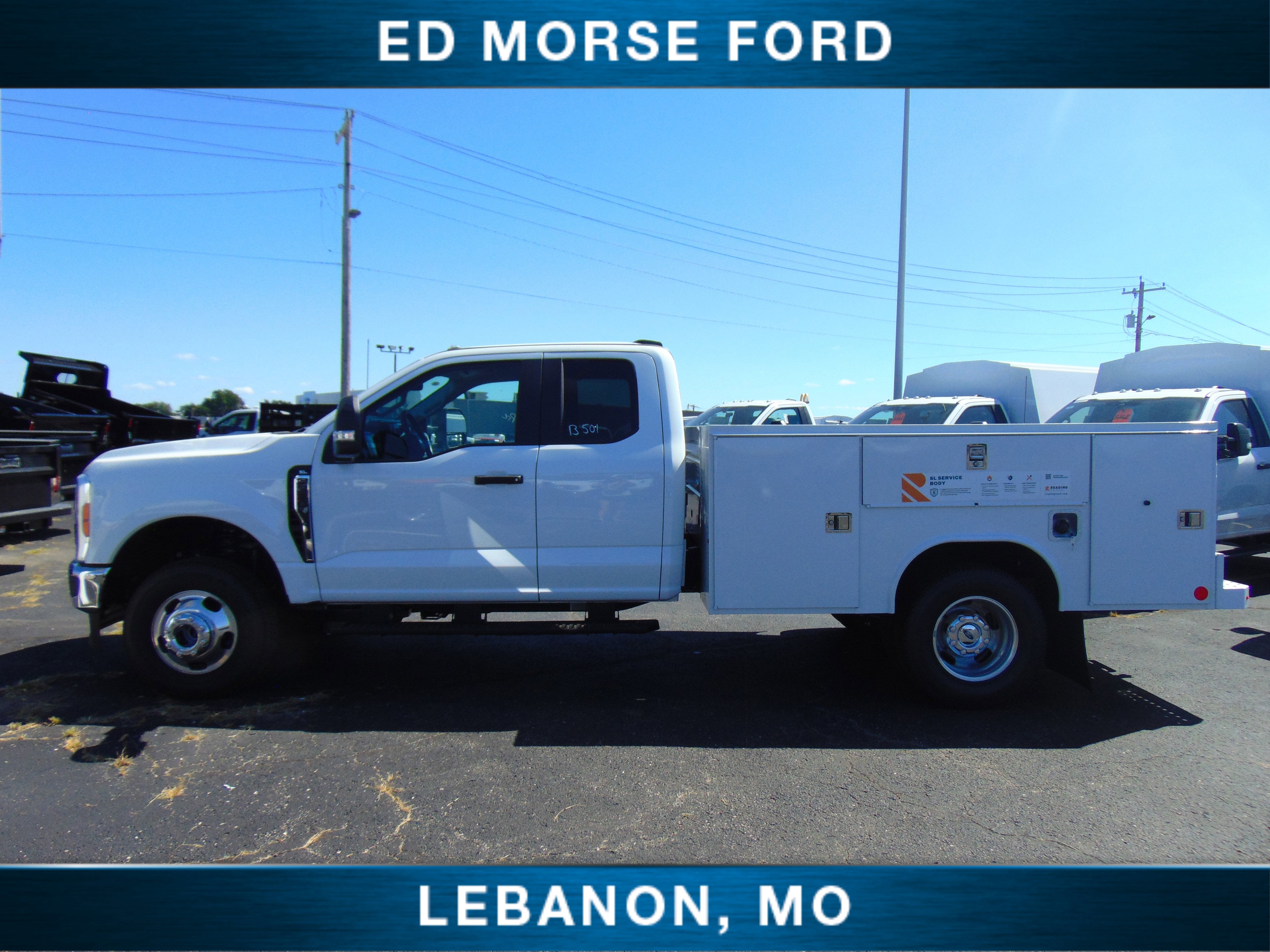 2025 Ford Super Duty F-350 DRW Reading 9' Service Body