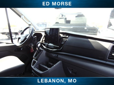 2023 Ford Transit Cutaway Knapheide KUV w/ 3 bow ladder rack