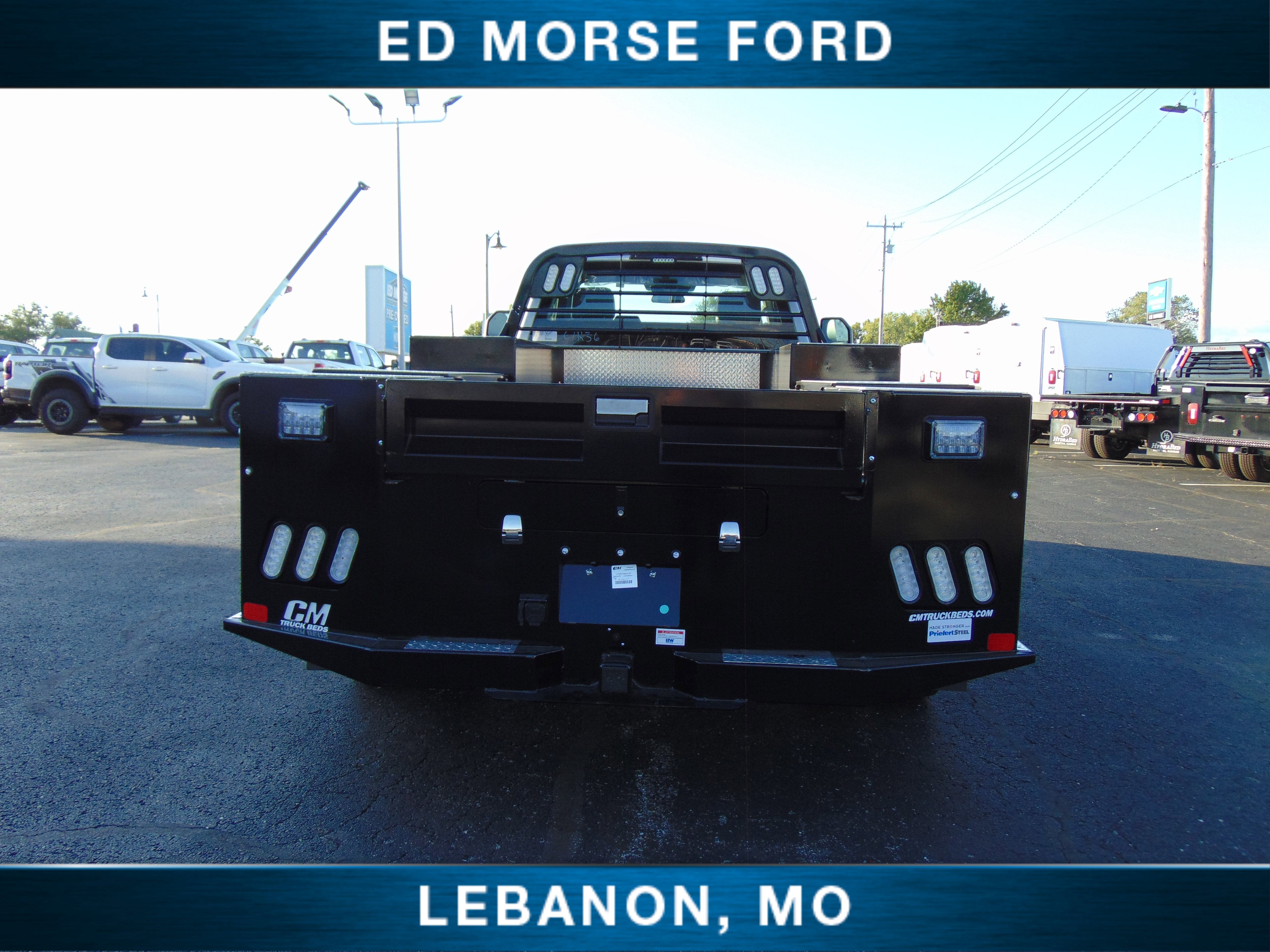 2025 Ford Super Duty F-550 DRW CM 11' TM Deluxe Gooseneck Service Body W/Ford ste