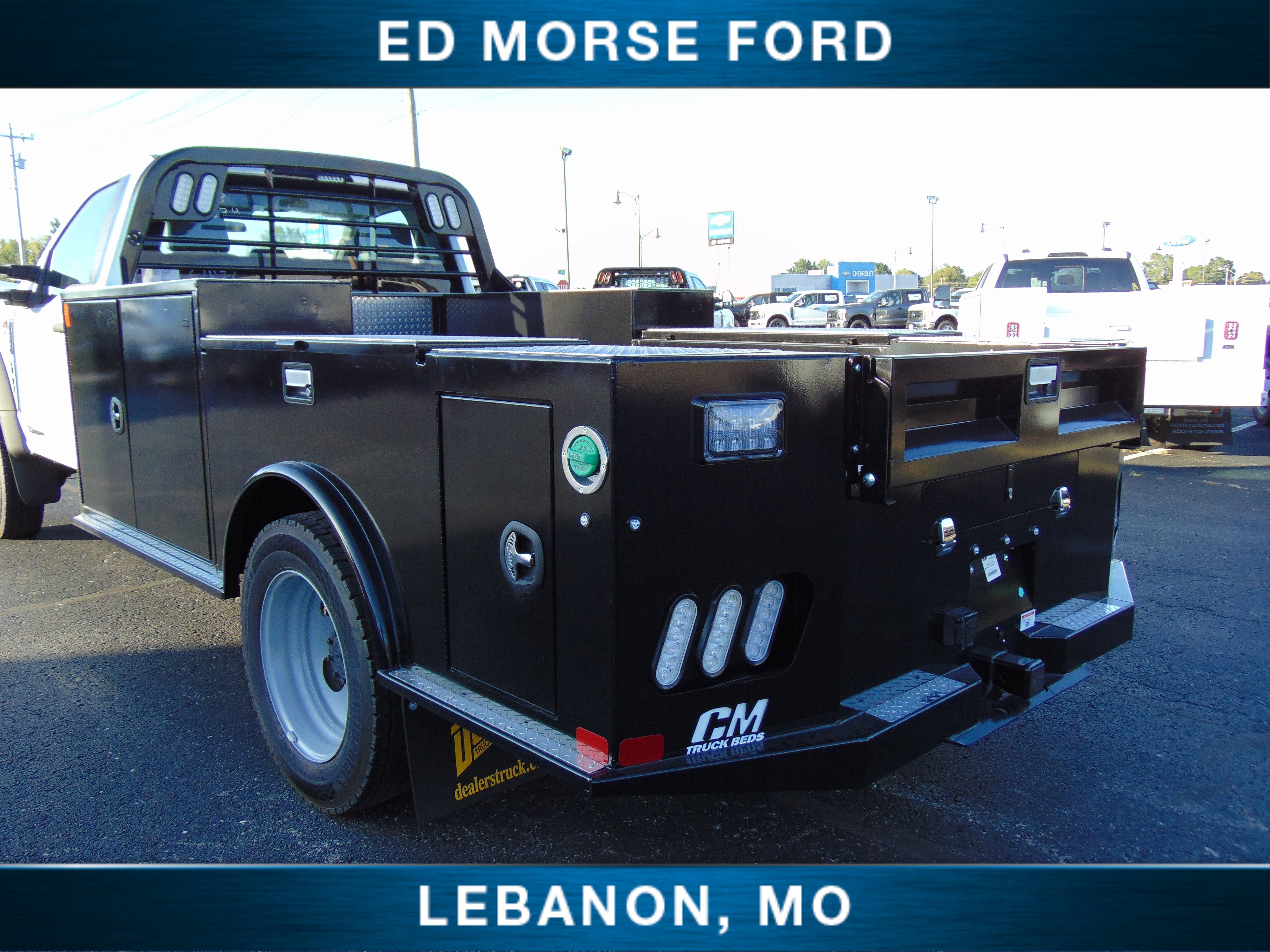 2025 Ford Super Duty F-550 DRW CM 11' TM Deluxe Gooseneck Service Body W/Ford ste