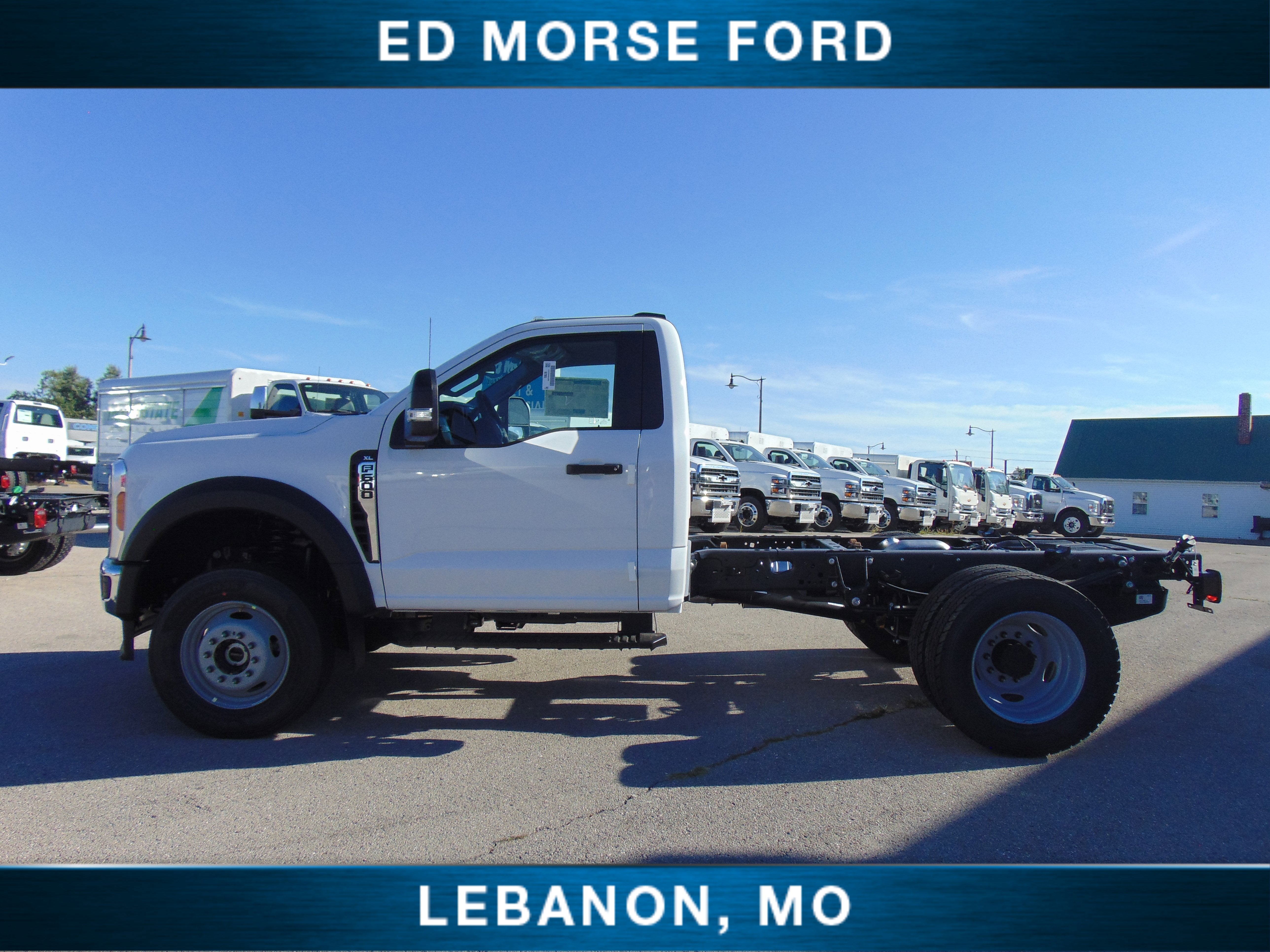 2025 Ford Super Duty F-600 DRW Knapheide PGTD 9' Gooseneck Platform