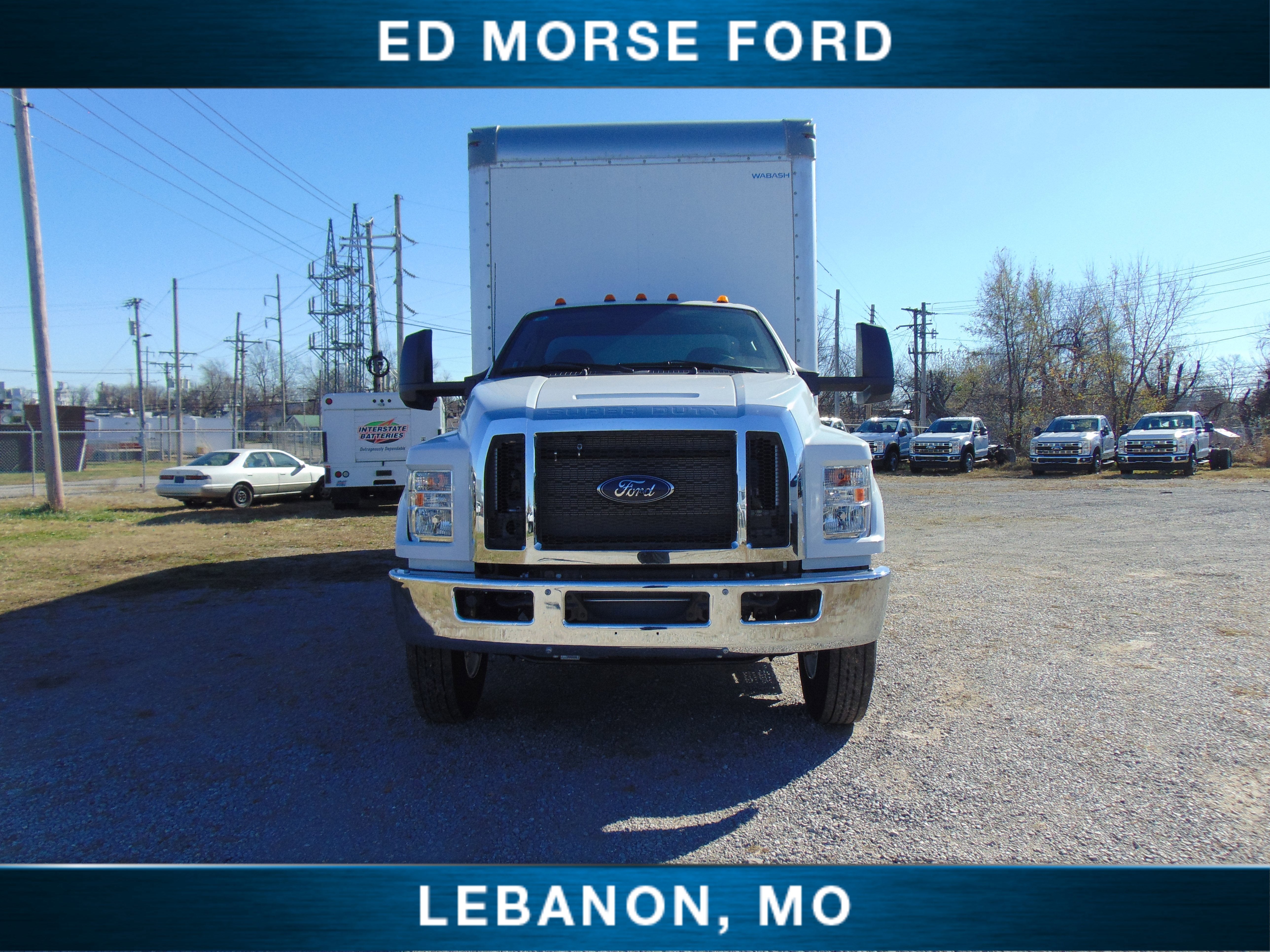 2026 Ford F-650SD Wabash 26' Box w/tuck under lift