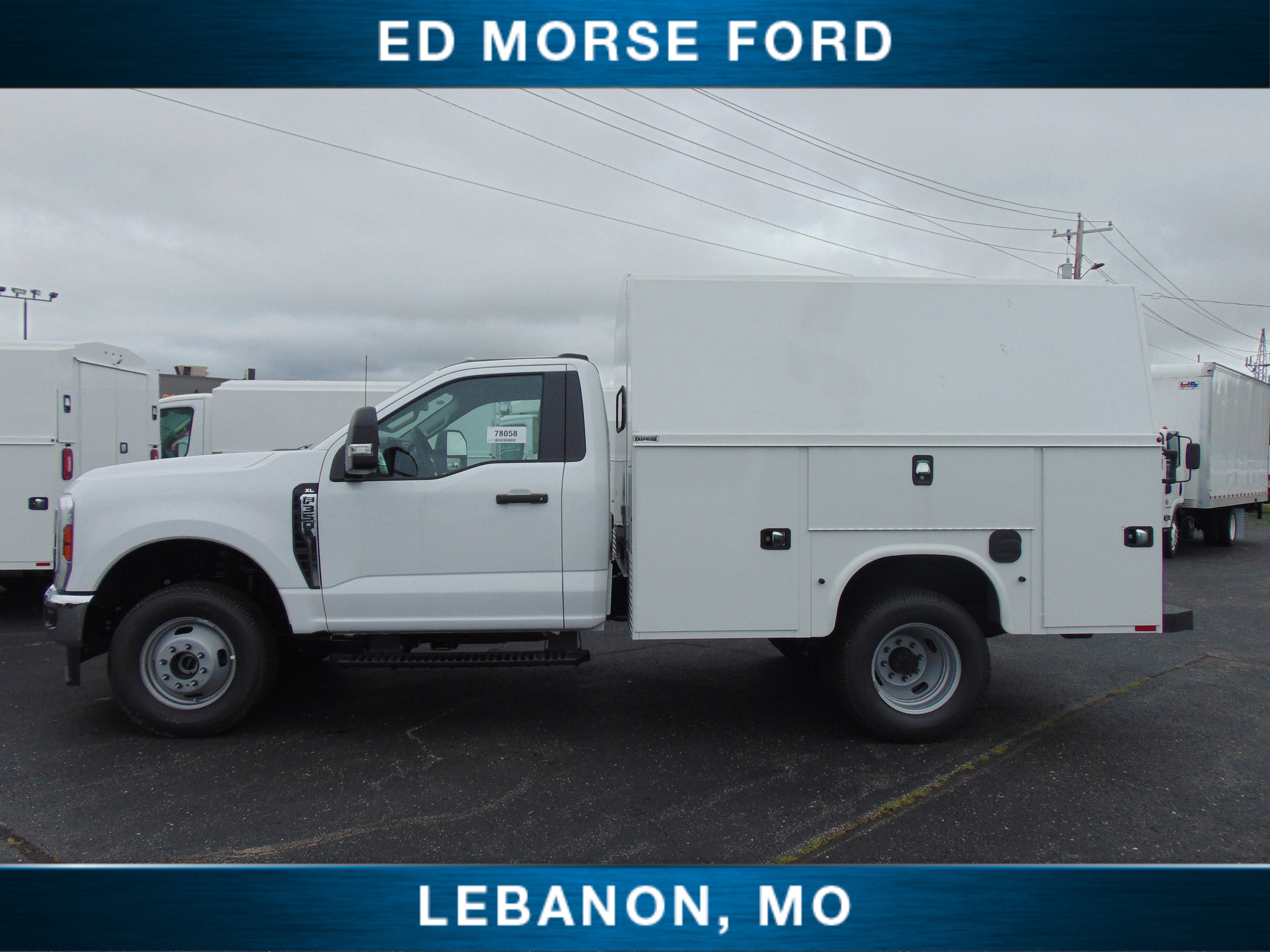 2025 Ford Super Duty F-350 DRW Knapheide KUVCC body