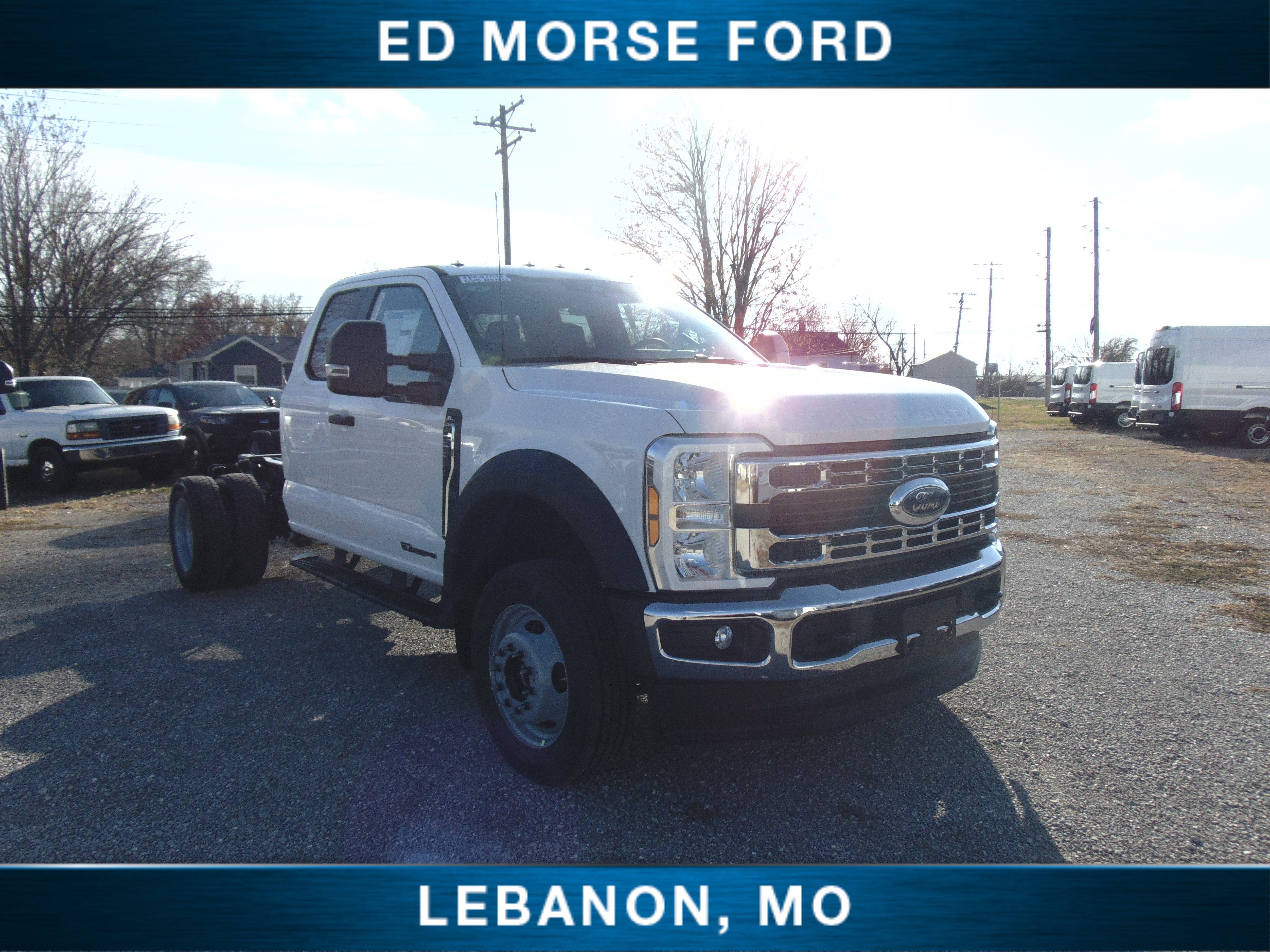 2026 Ford Super Duty F-550 DRW XL chassis