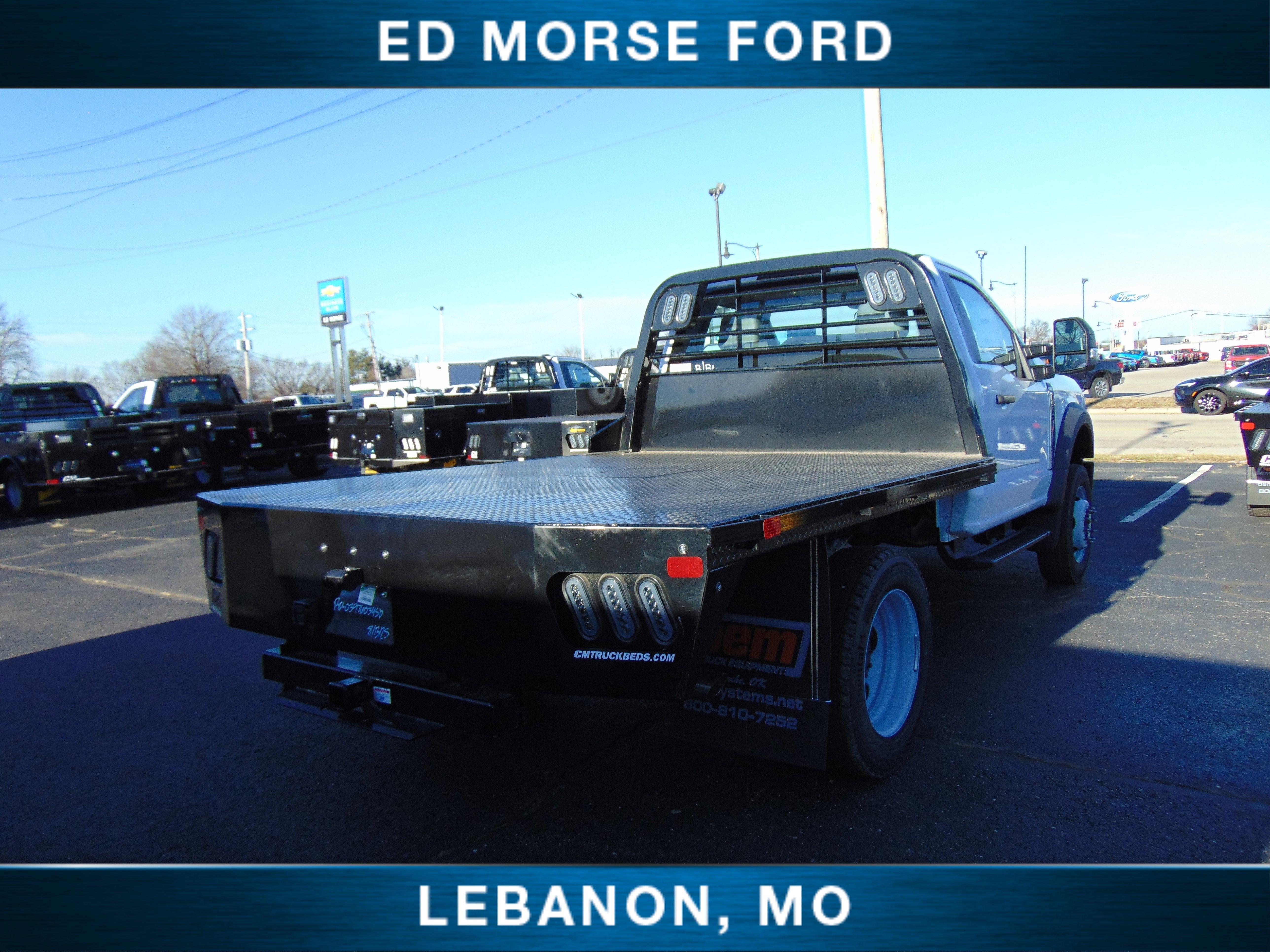 2025 Ford Super Duty F-550 DRW CM Gooseneck Flatbed