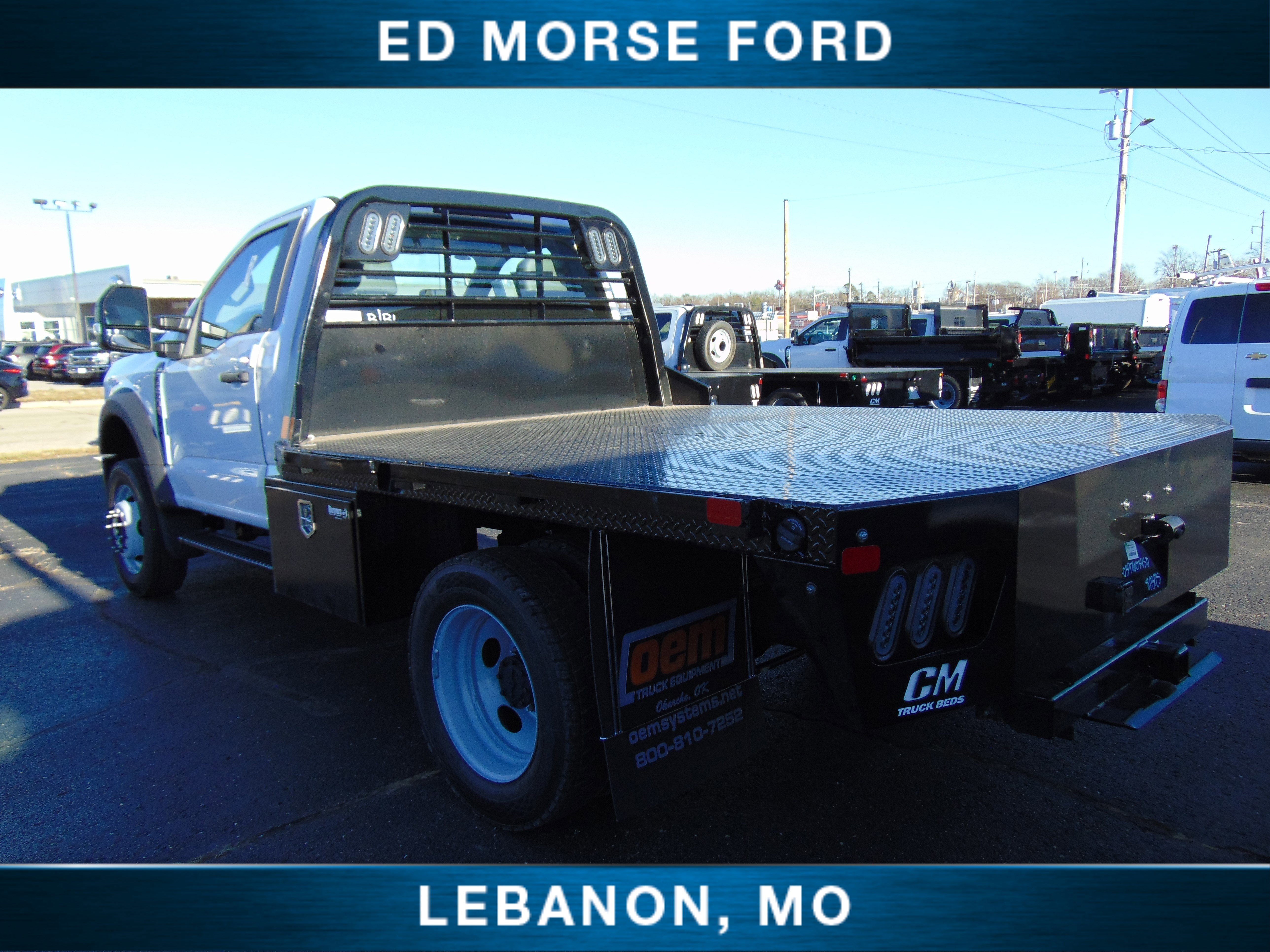 2025 Ford Super Duty F-550 DRW CM Gooseneck Flatbed