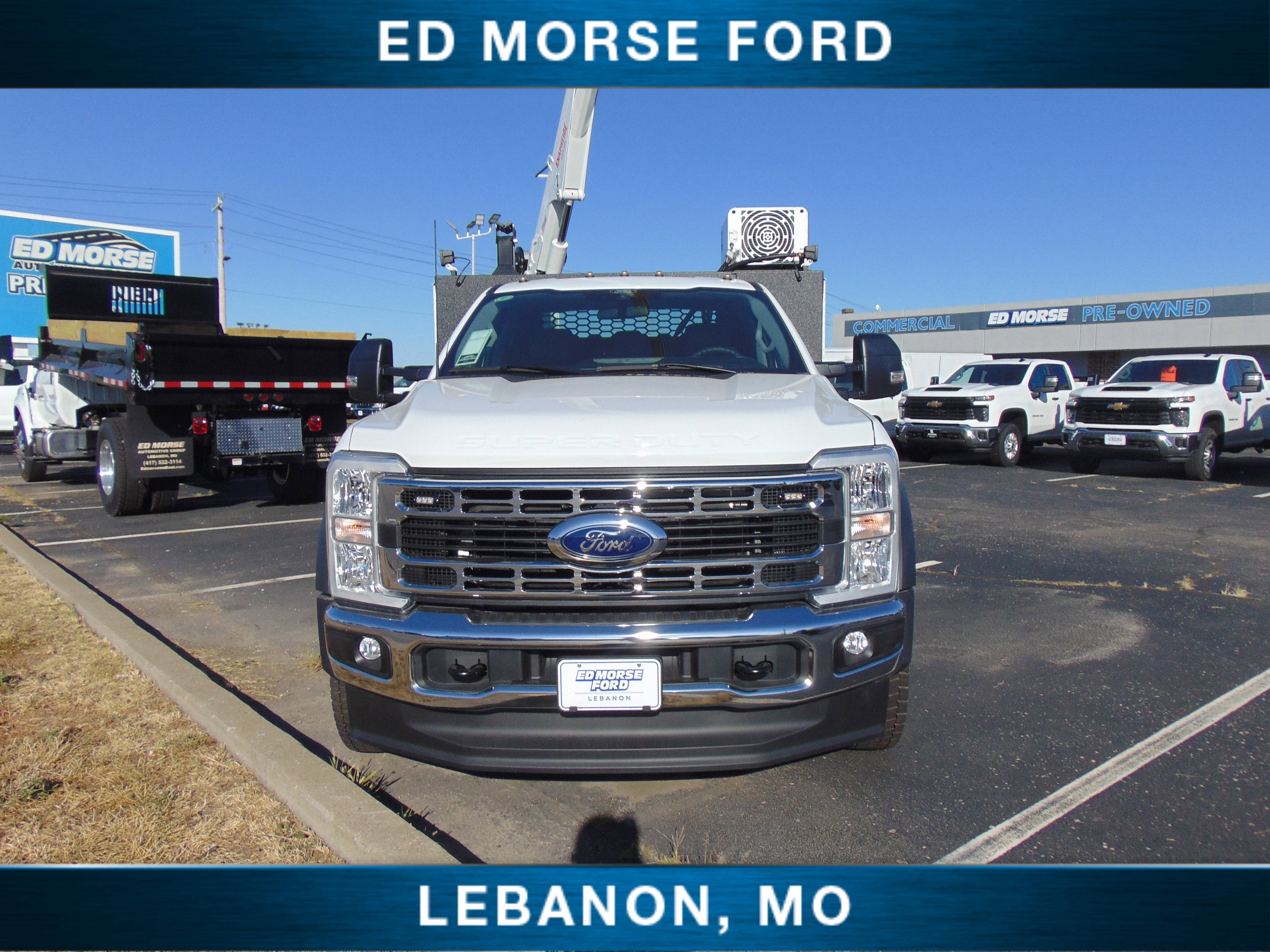 2024 Ford Super Duty F-550 DRW Knapheide KMT Crane Truck