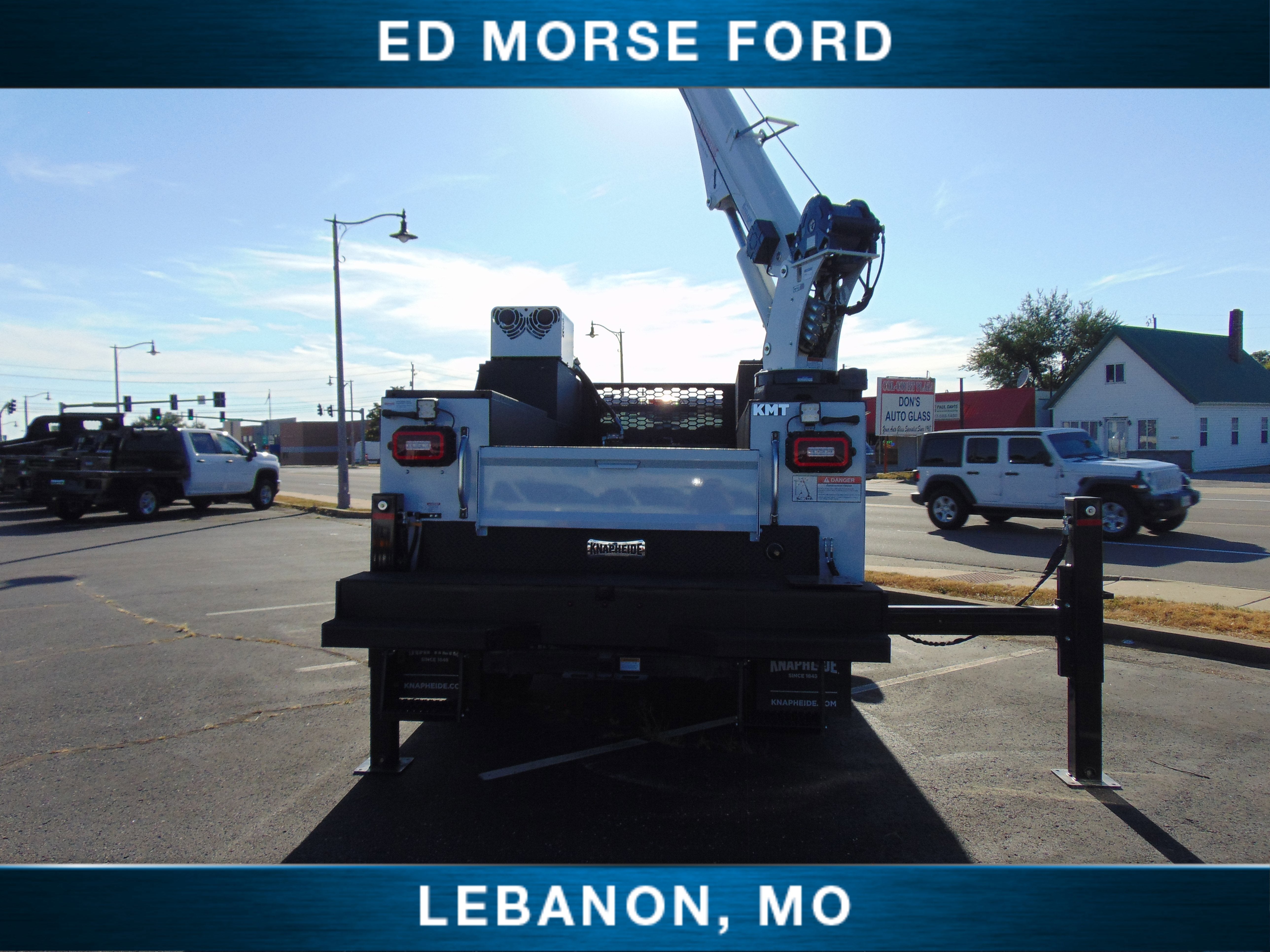 2024 Ford Super Duty F-550 DRW Knapheide KMT Crane Truck