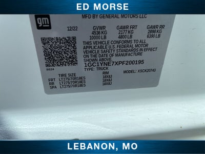 2023 Chevrolet Silverado 2500HD LT