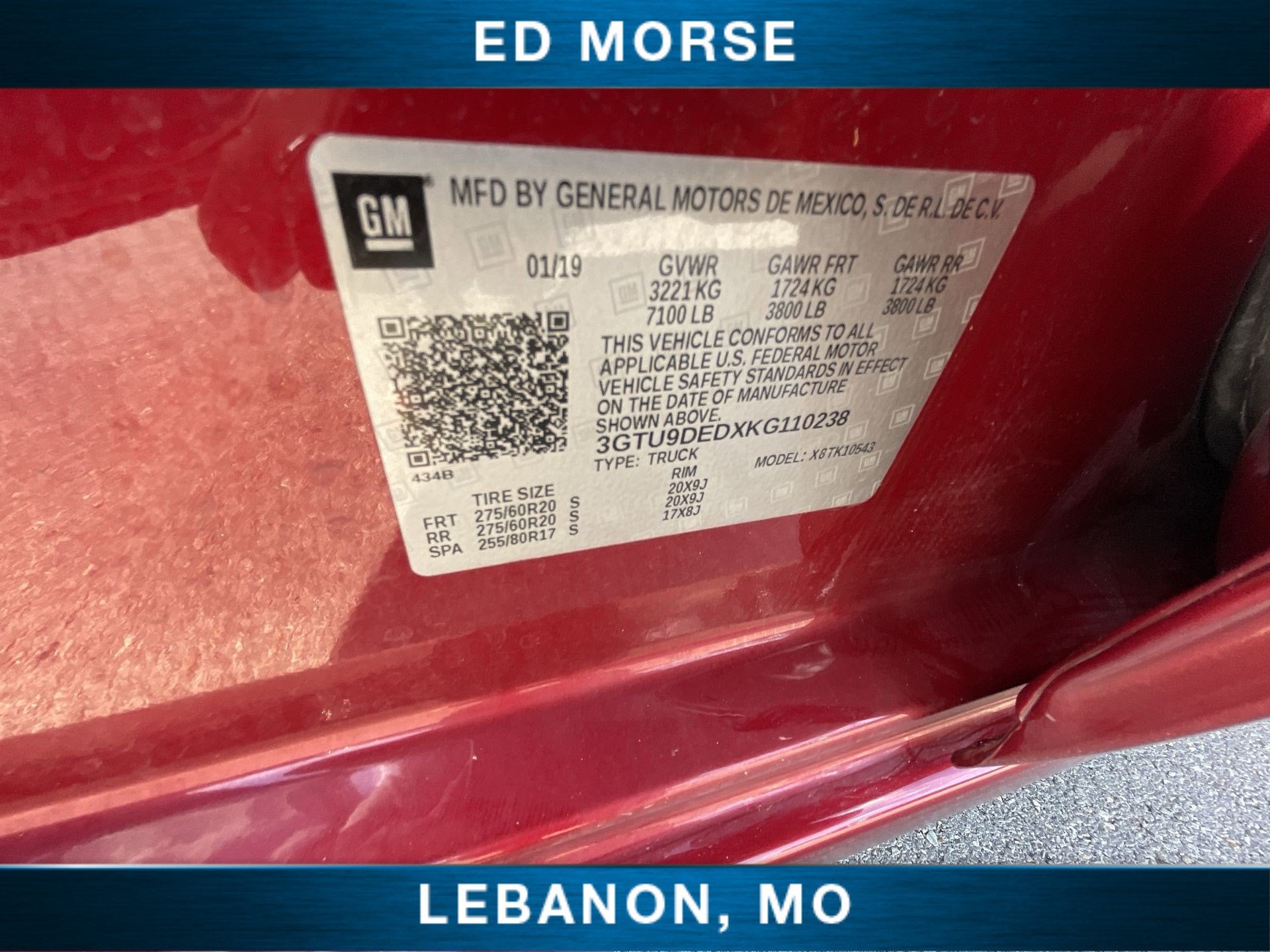2019 GMC Sierra 1500 SLT