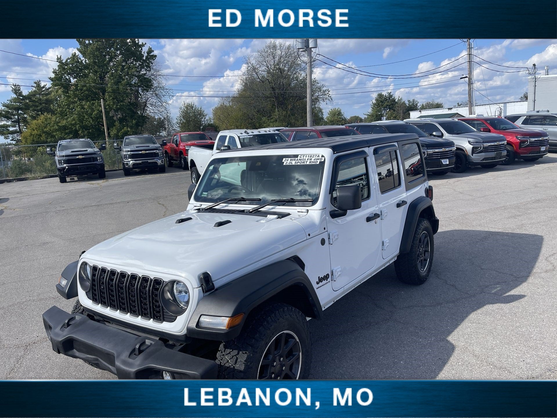 2024 Jeep Wrangler 4-Door Sport RHD 4x4