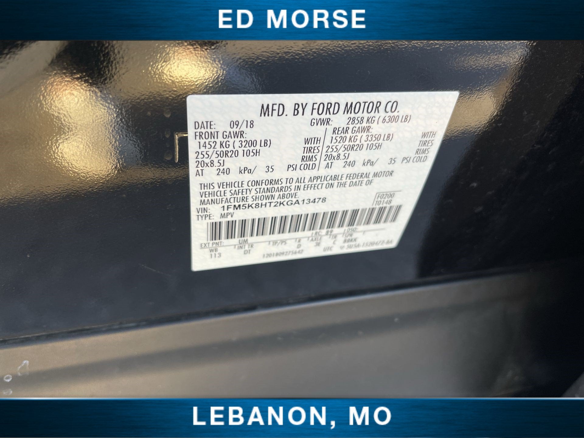 2019 Ford Explorer Platinum