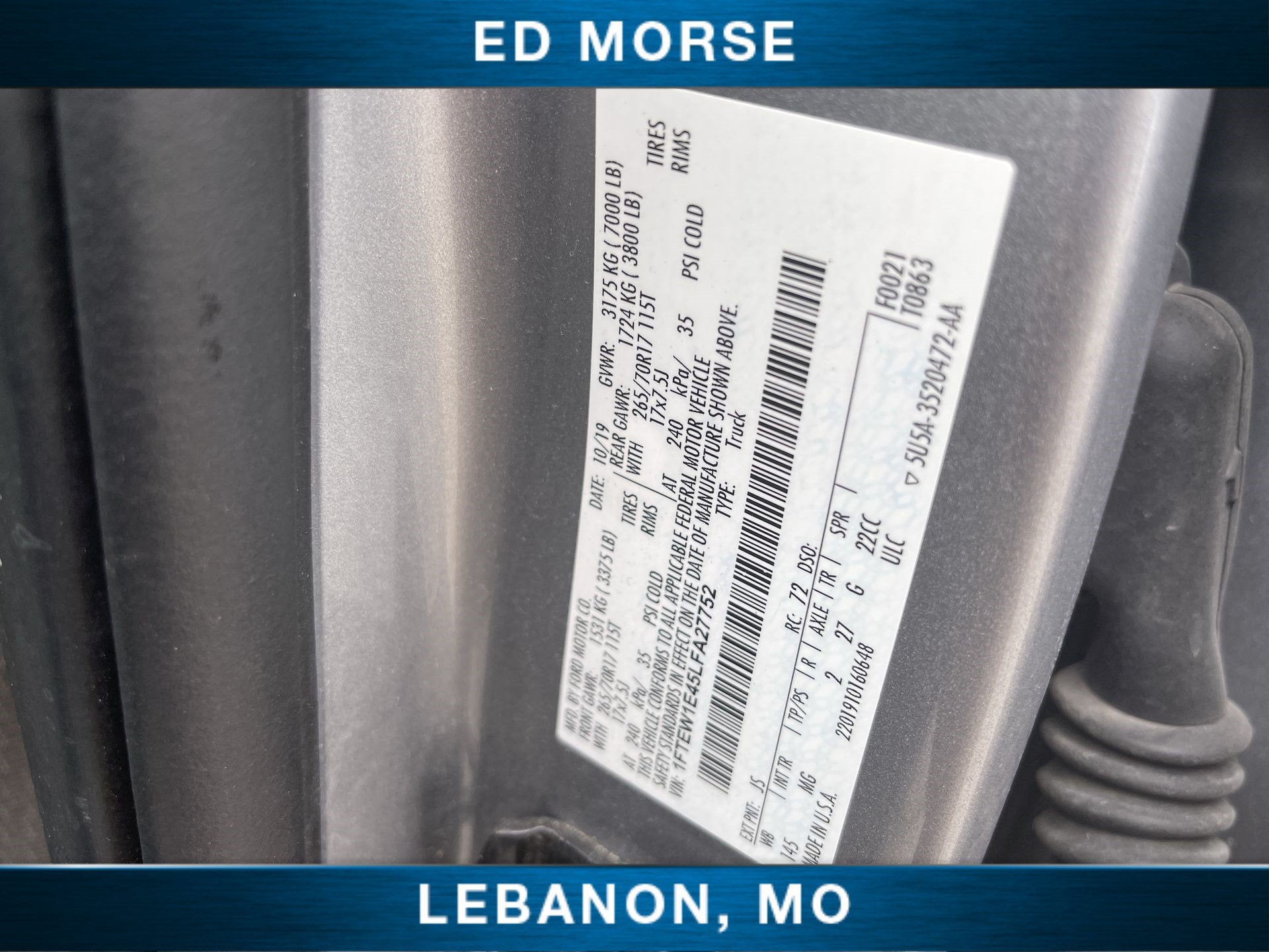 2020 Ford F-150 XLT