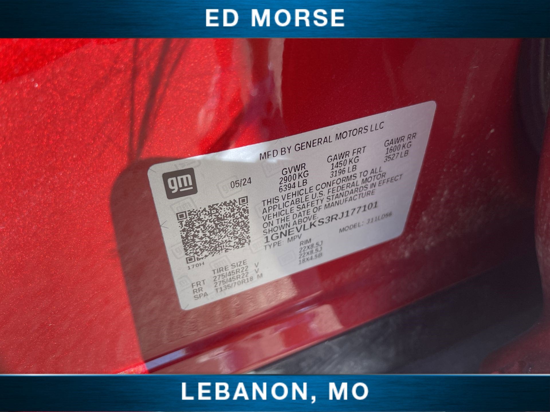 2024 Chevrolet Traverse RS