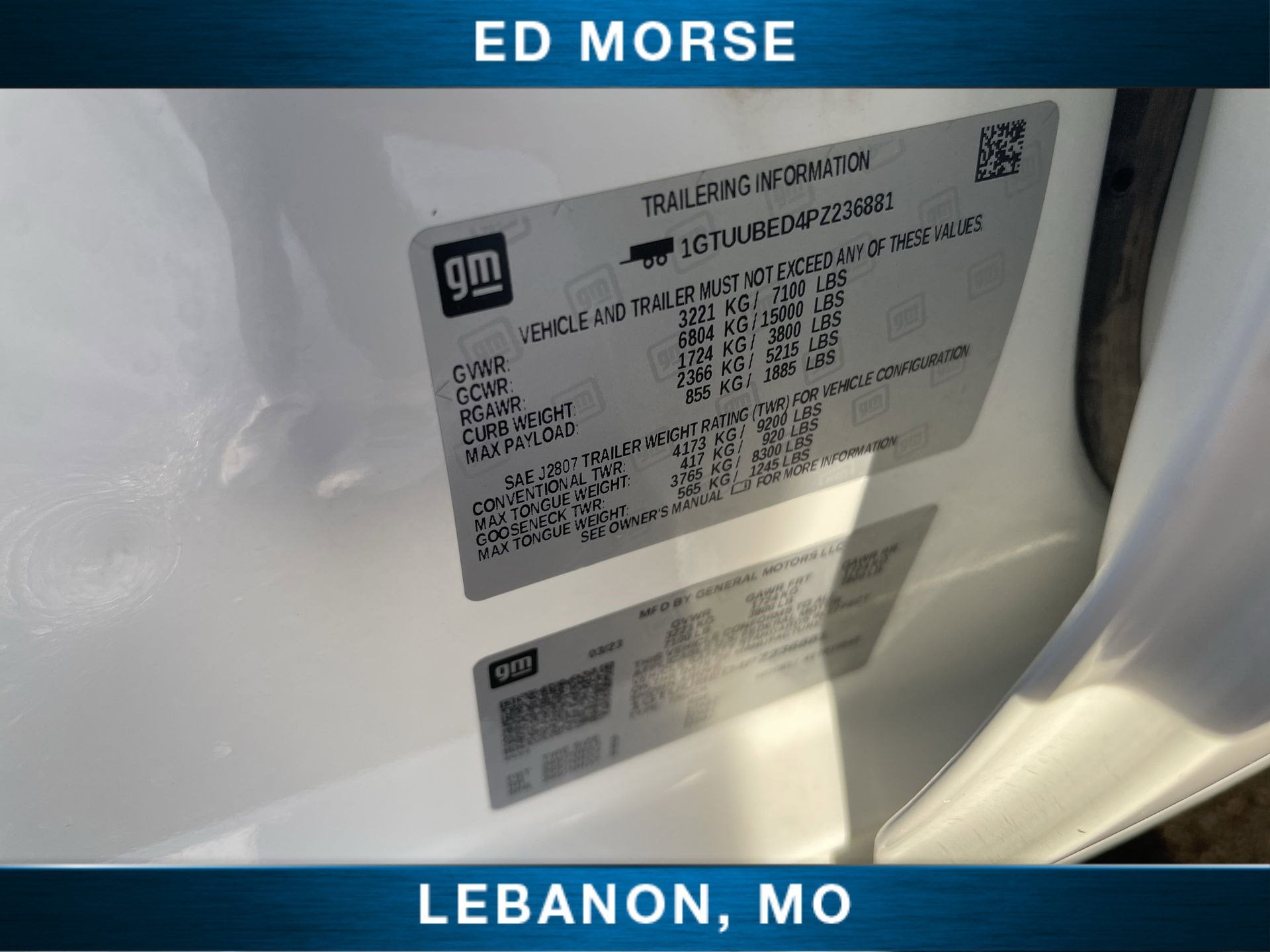 2023 GMC Sierra 1500 SLE