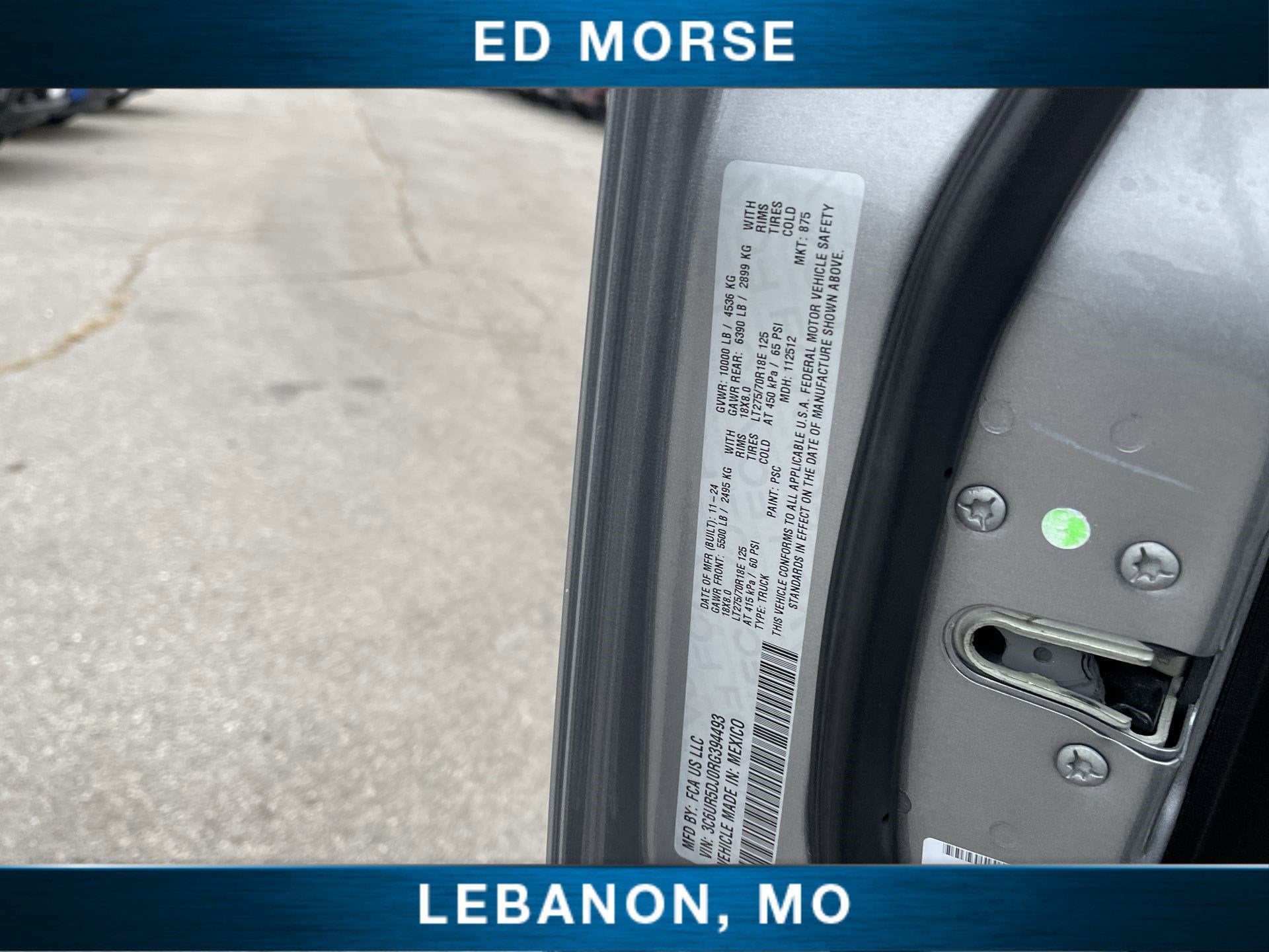 2024 RAM 2500 Big Horn