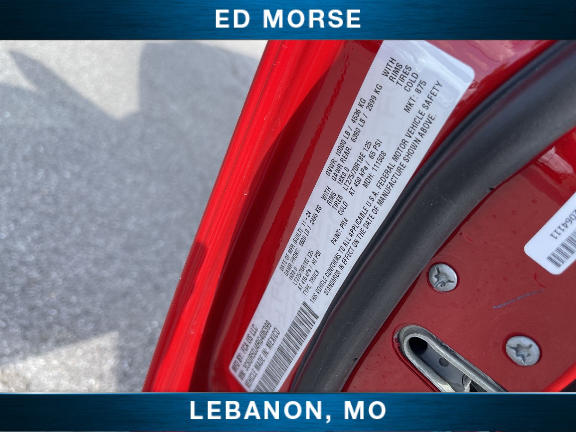 2024 RAM 2500 Big Horn