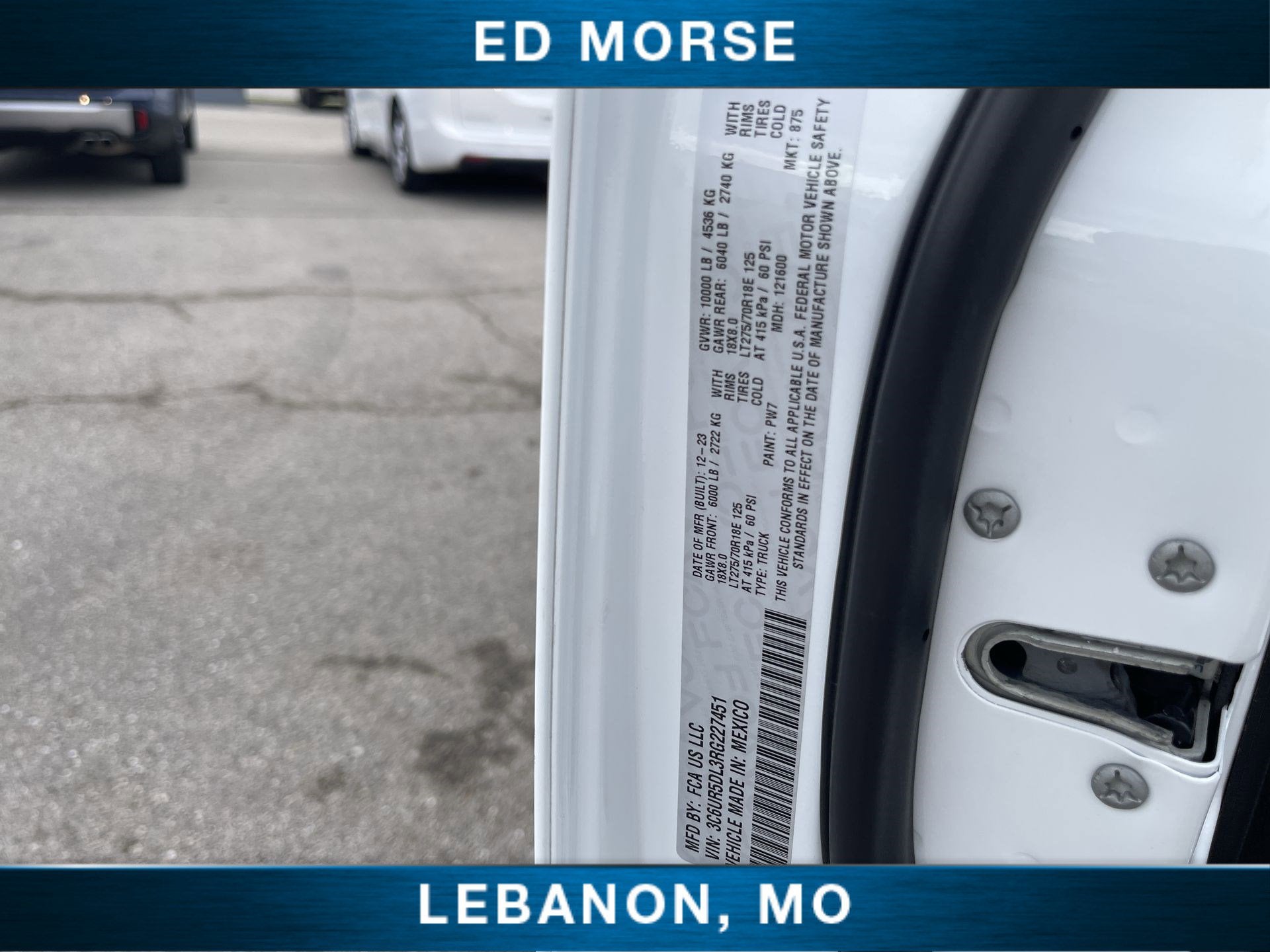 2024 RAM 2500 Big Horn