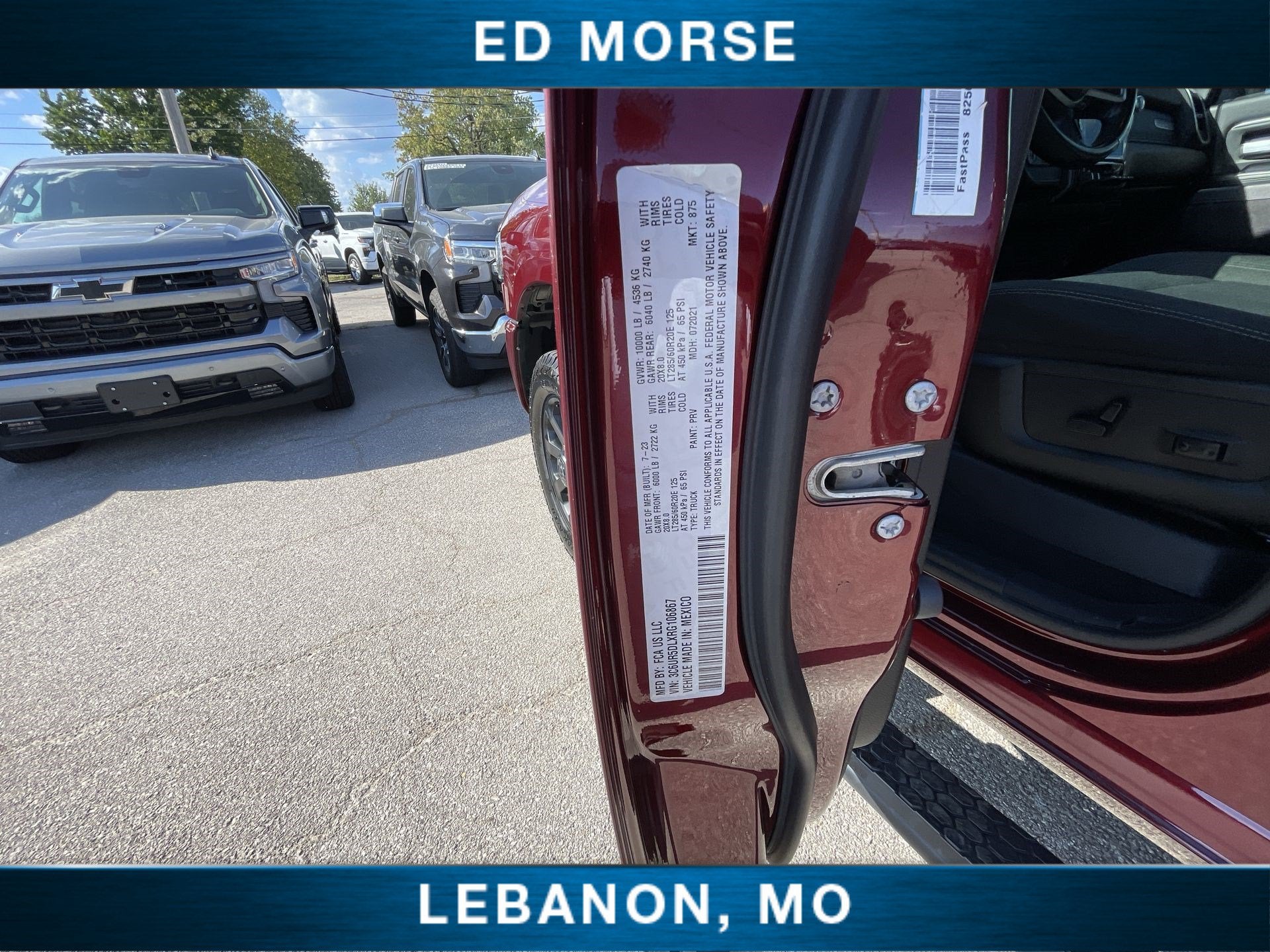 2024 RAM 2500 Big Horn Crew Cab 4x4 6'4" Box