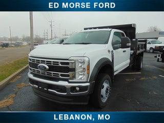 2026 Ford Super Duty F-550 DRW CM 11' Dropside Dump body W/Ford Steps