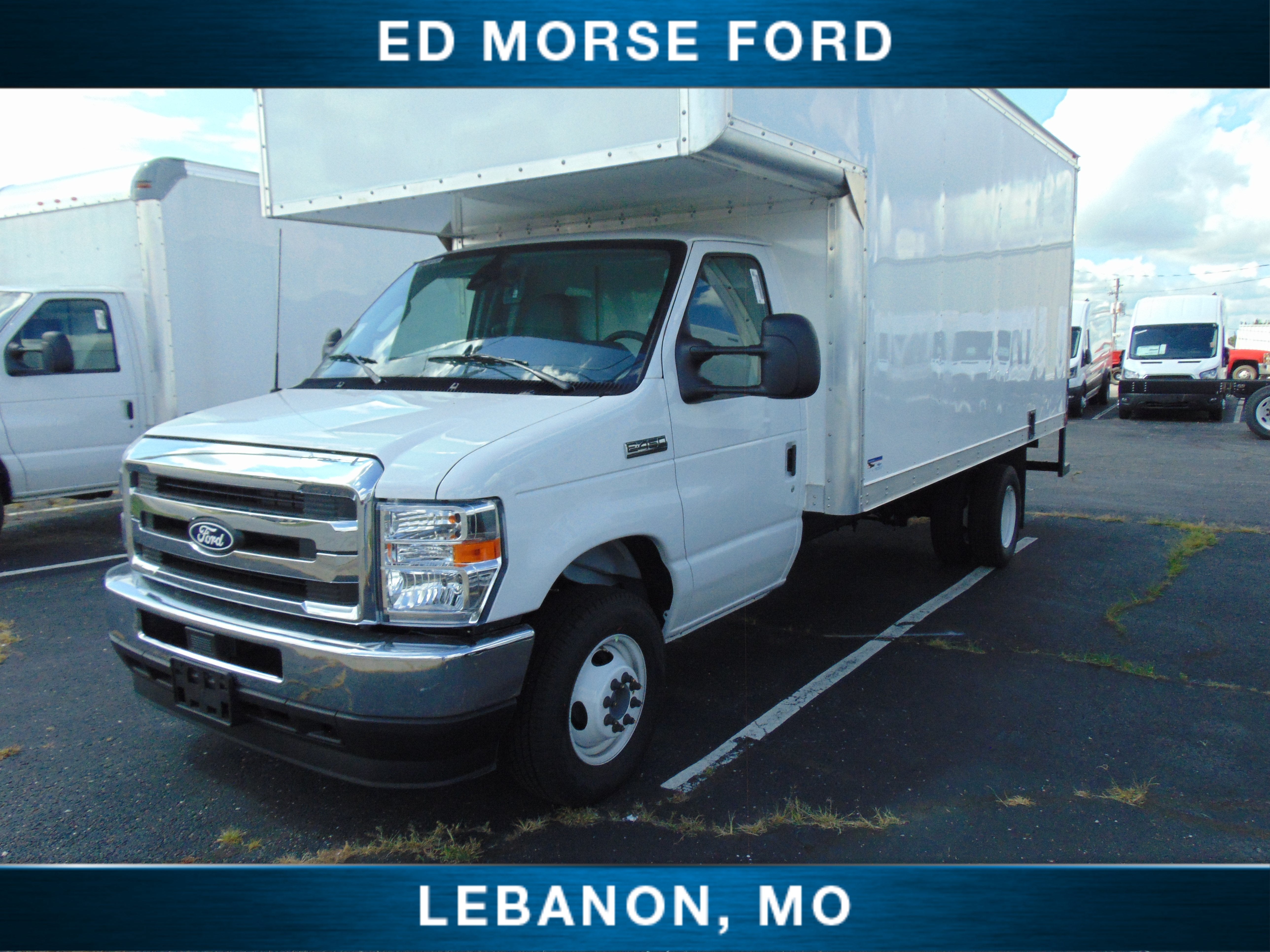2027 Ford E-Series Cutaway American Cargo 16' Cab Over W/Pull out Ramp