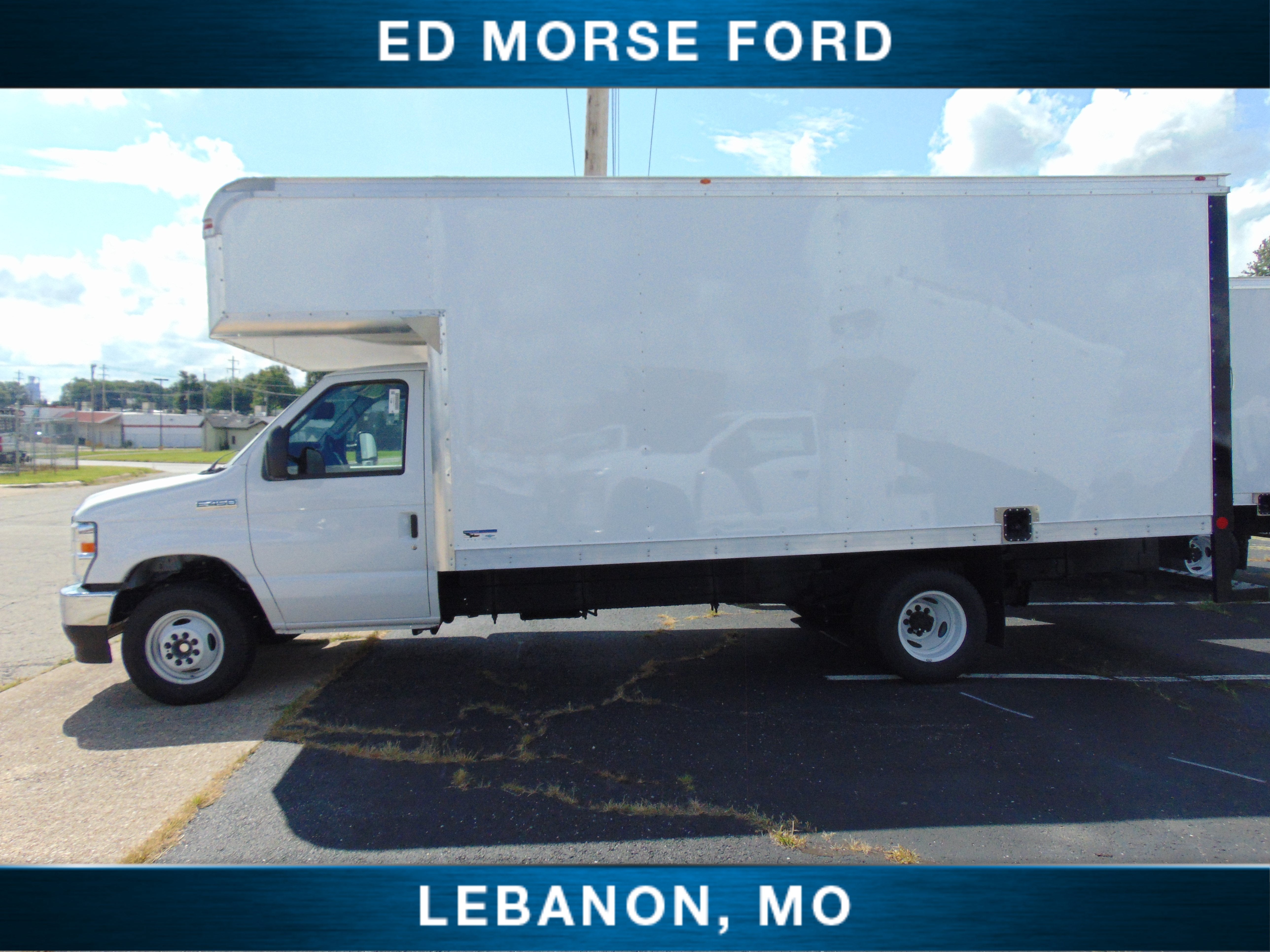 2027 Ford E-Series Cutaway American Cargo 16' Cab Over W/Pull out Ramp