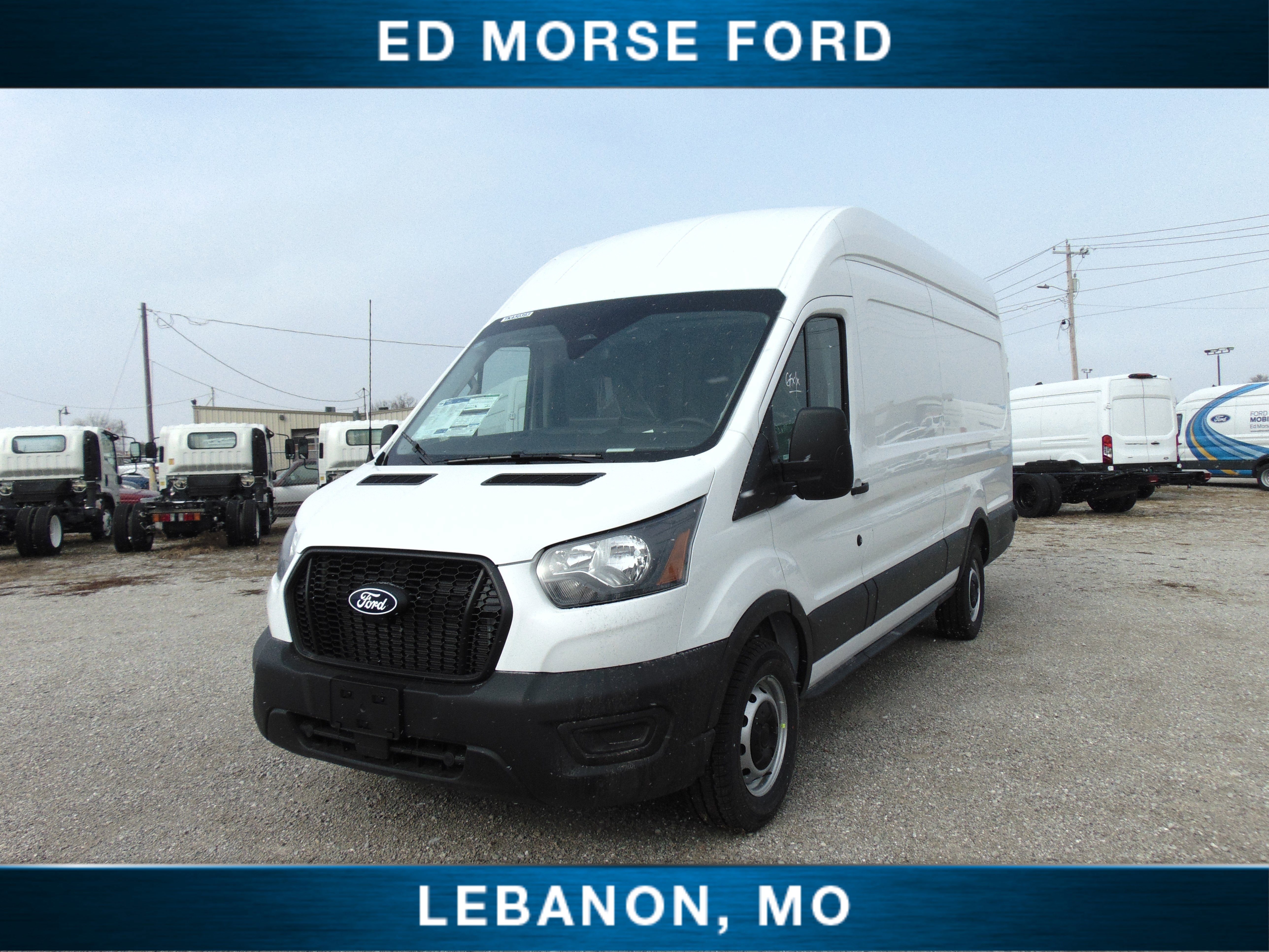 2026 Ford Transit Cargo Van sprayed and partition