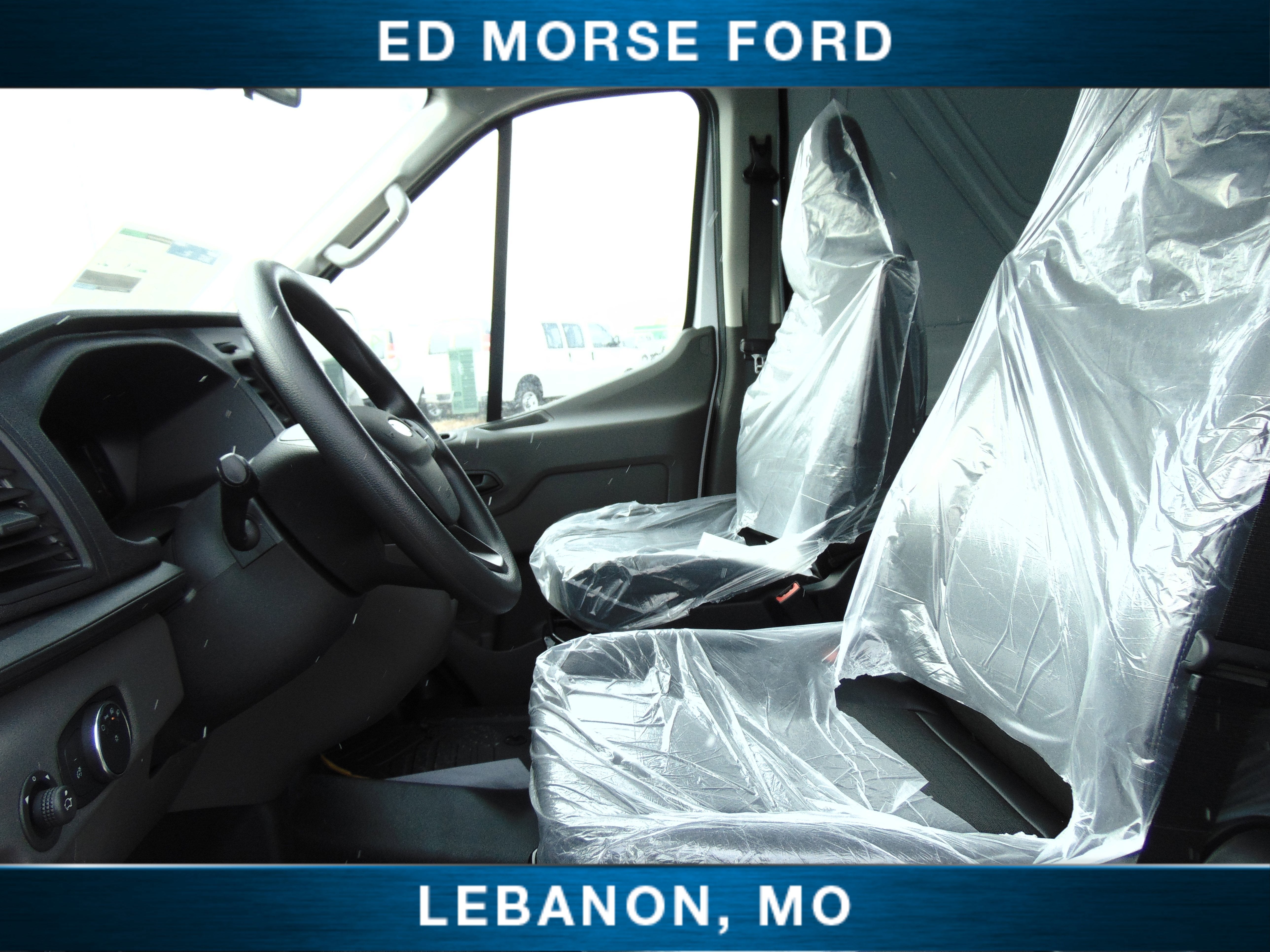 2026 Ford Transit Cargo Van sprayed and partition