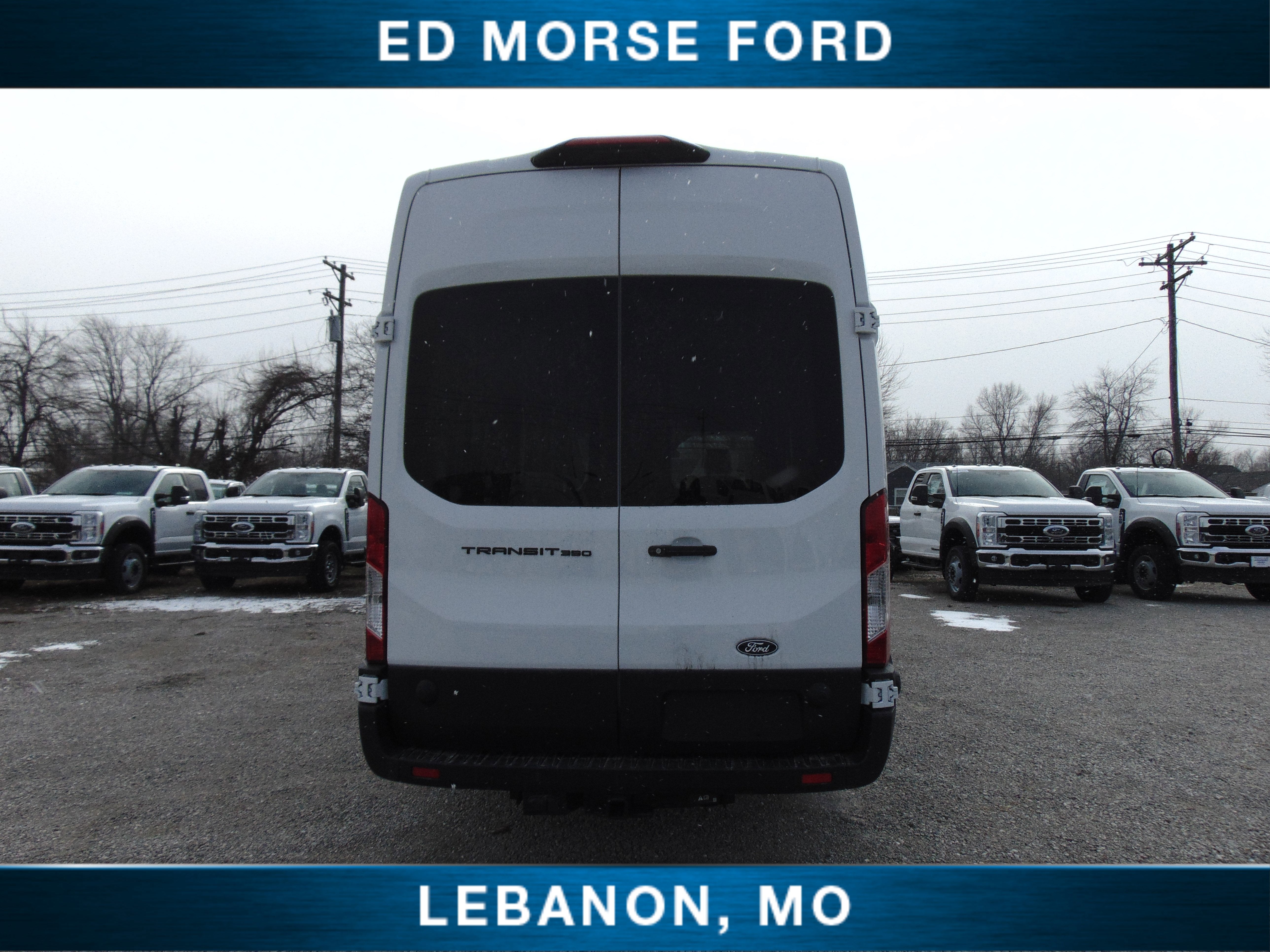 2026 Ford Transit Cargo Van sprayed and partition