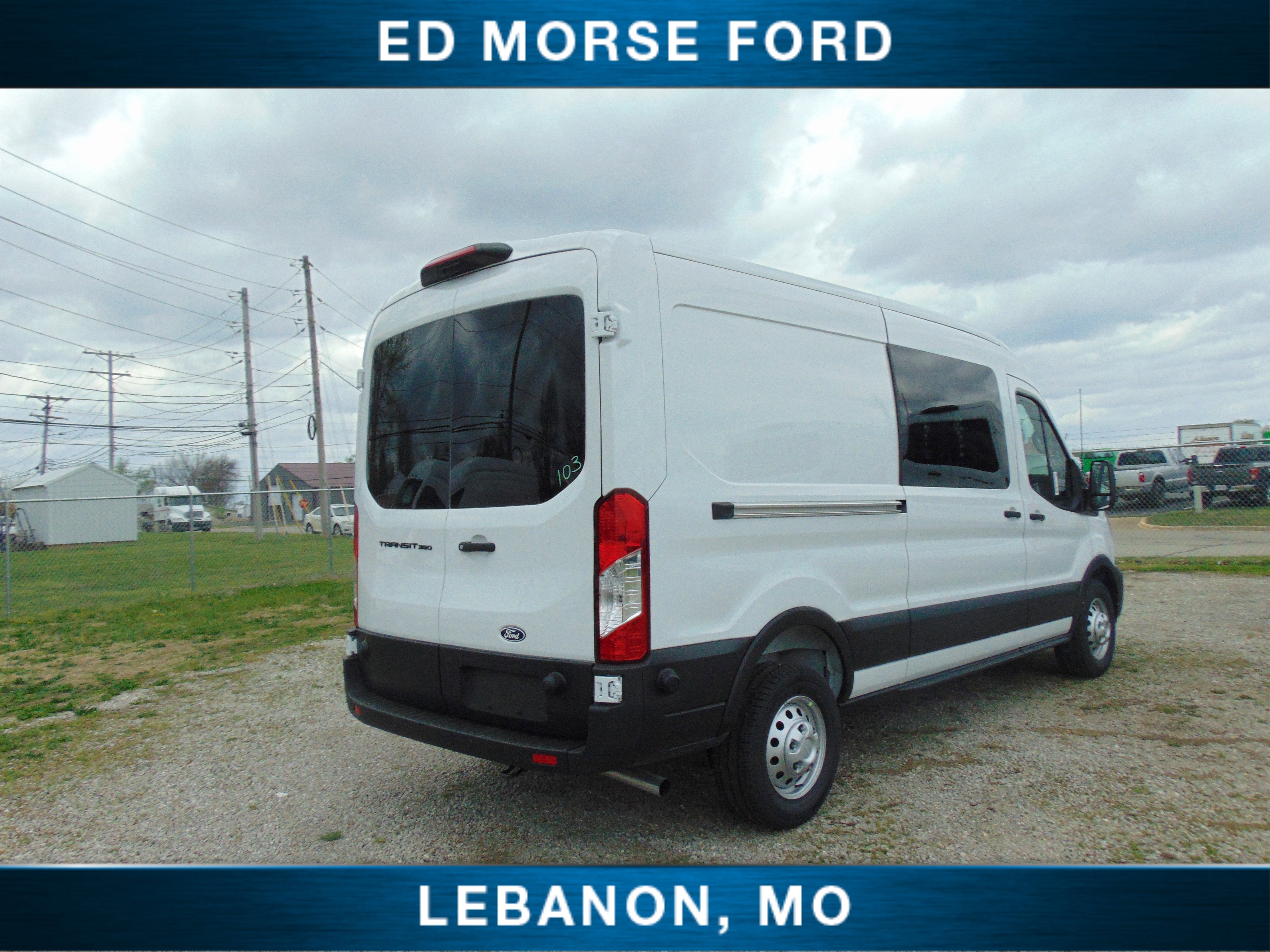 2026 Ford Transit Cargo Van Partition/sprayed