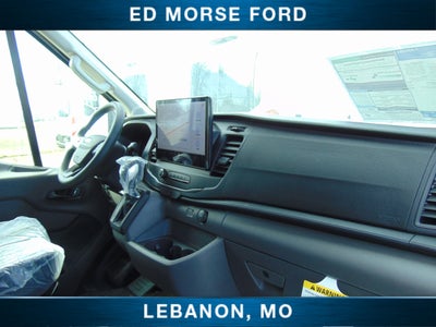 2026 Ford Transit Cargo Van sprayed and partition