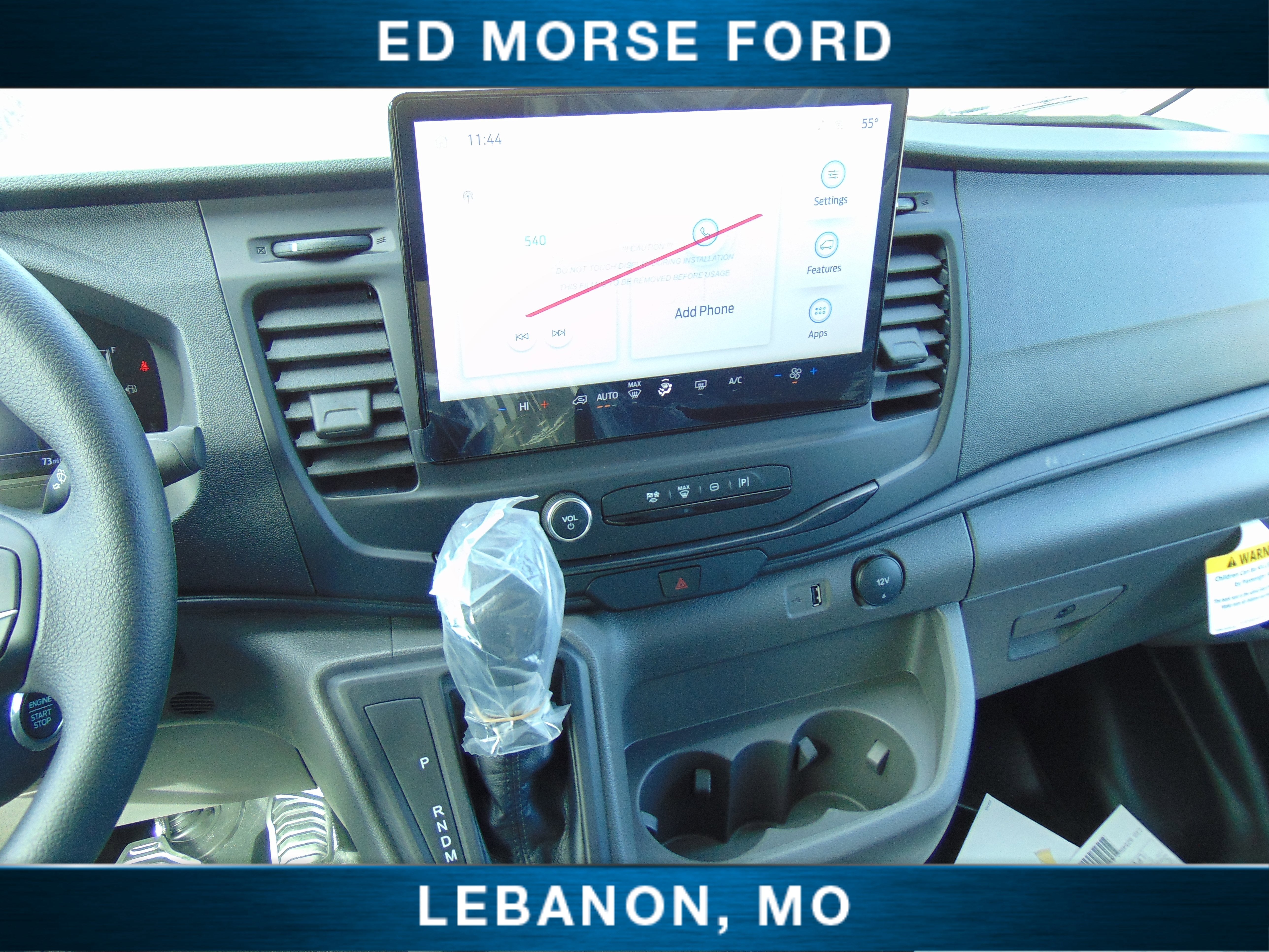 2026 Ford Transit Cargo Van sprayed and partition