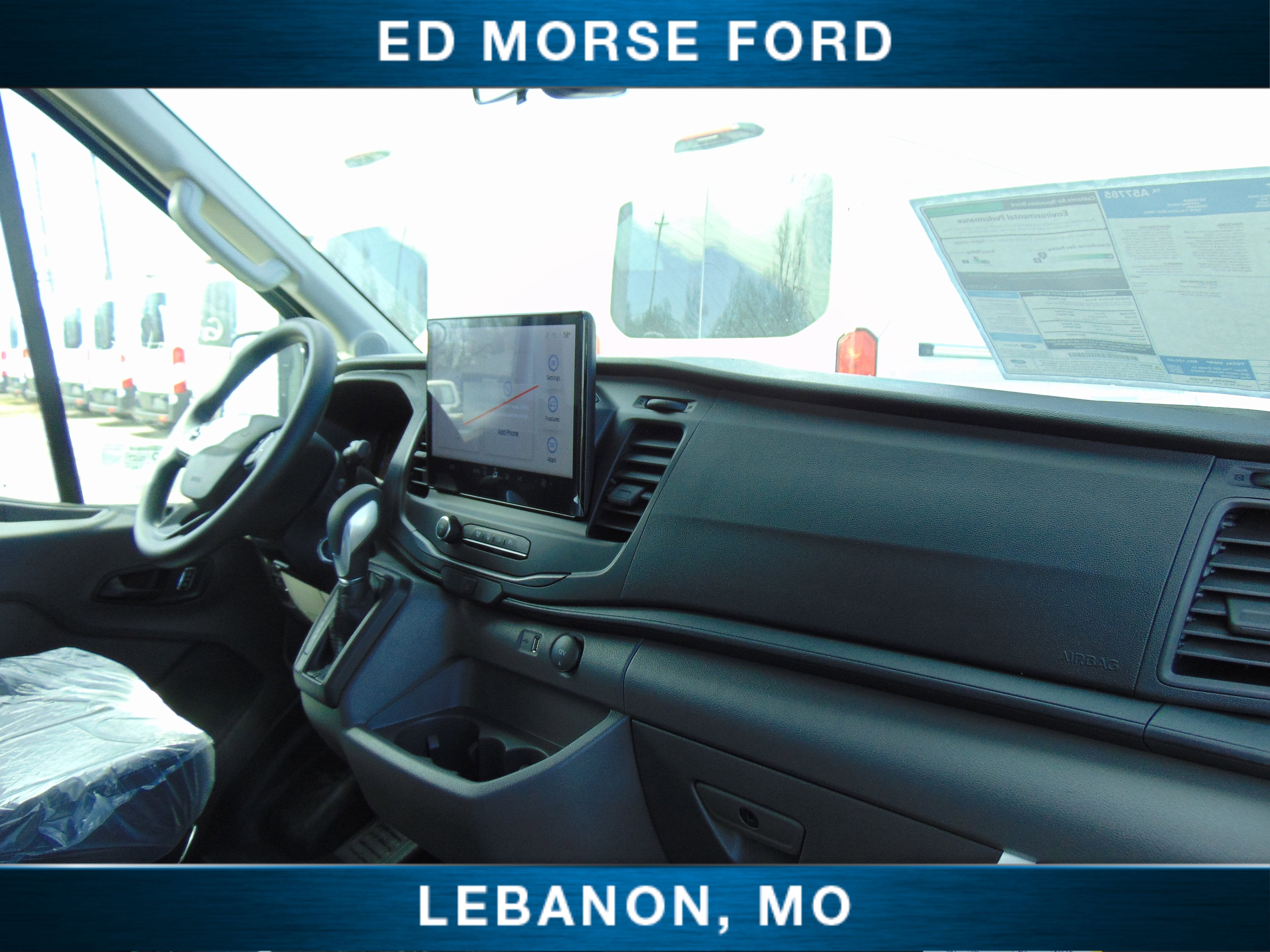 2026 Ford Transit Cargo Van sprayed and Partition