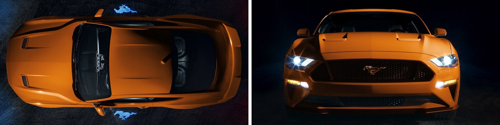 2021 Ford Mustang Orange Paint