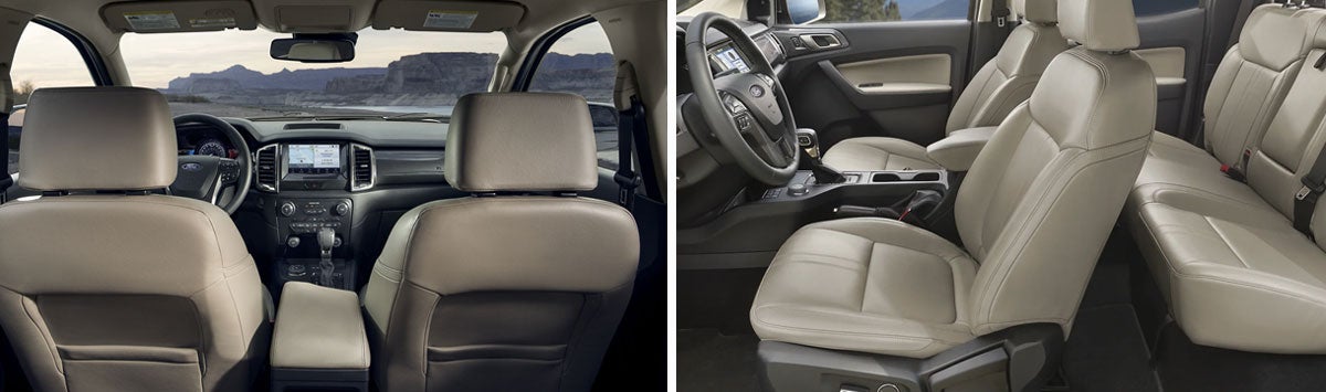 2021 Ford Ranger interior