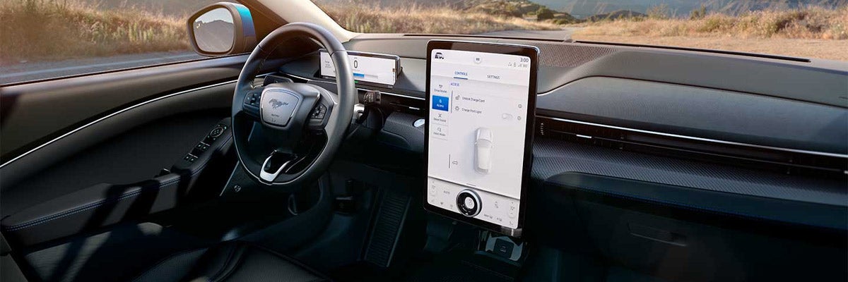 Mustang Mach E interior